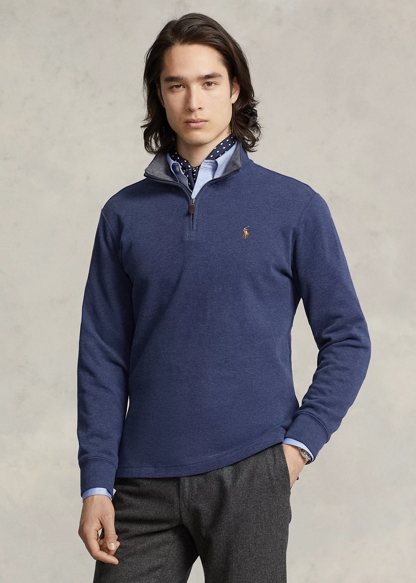 Estate-Rib Quarter-Zip Pullover