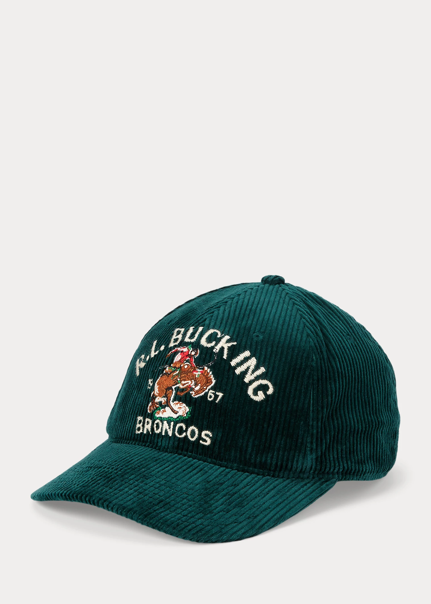 Rodeo-Graphic Corduroy Ball Cap