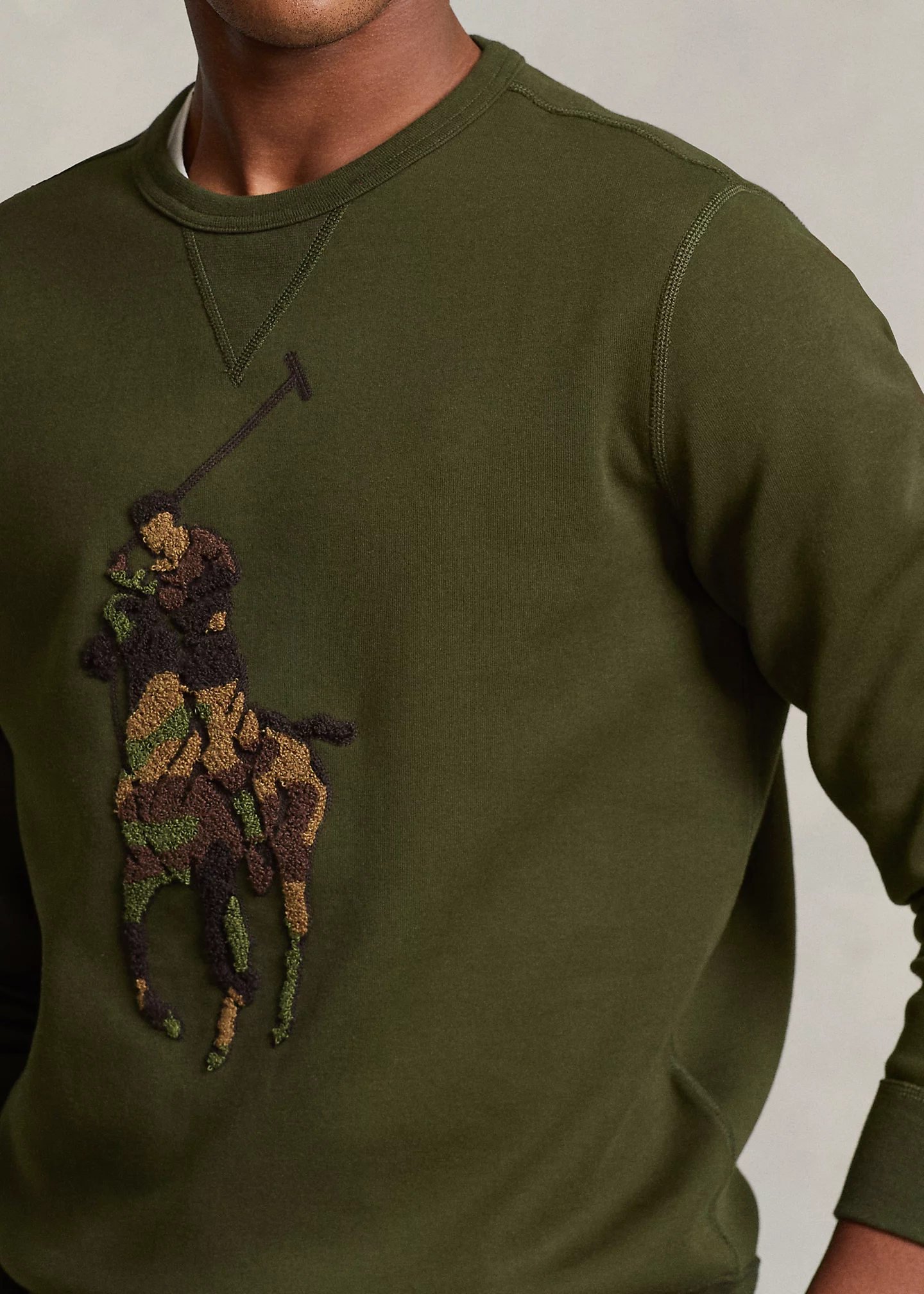 Big Pony Double-Knit Sweatshirt