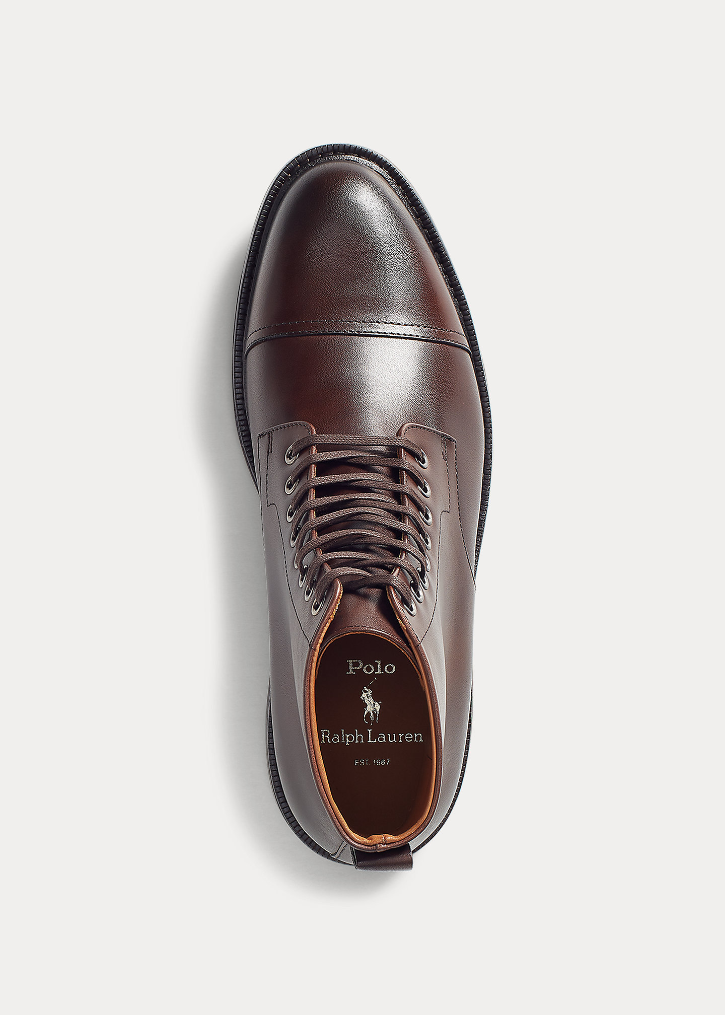 Asher Leather Cap-Toe Boot