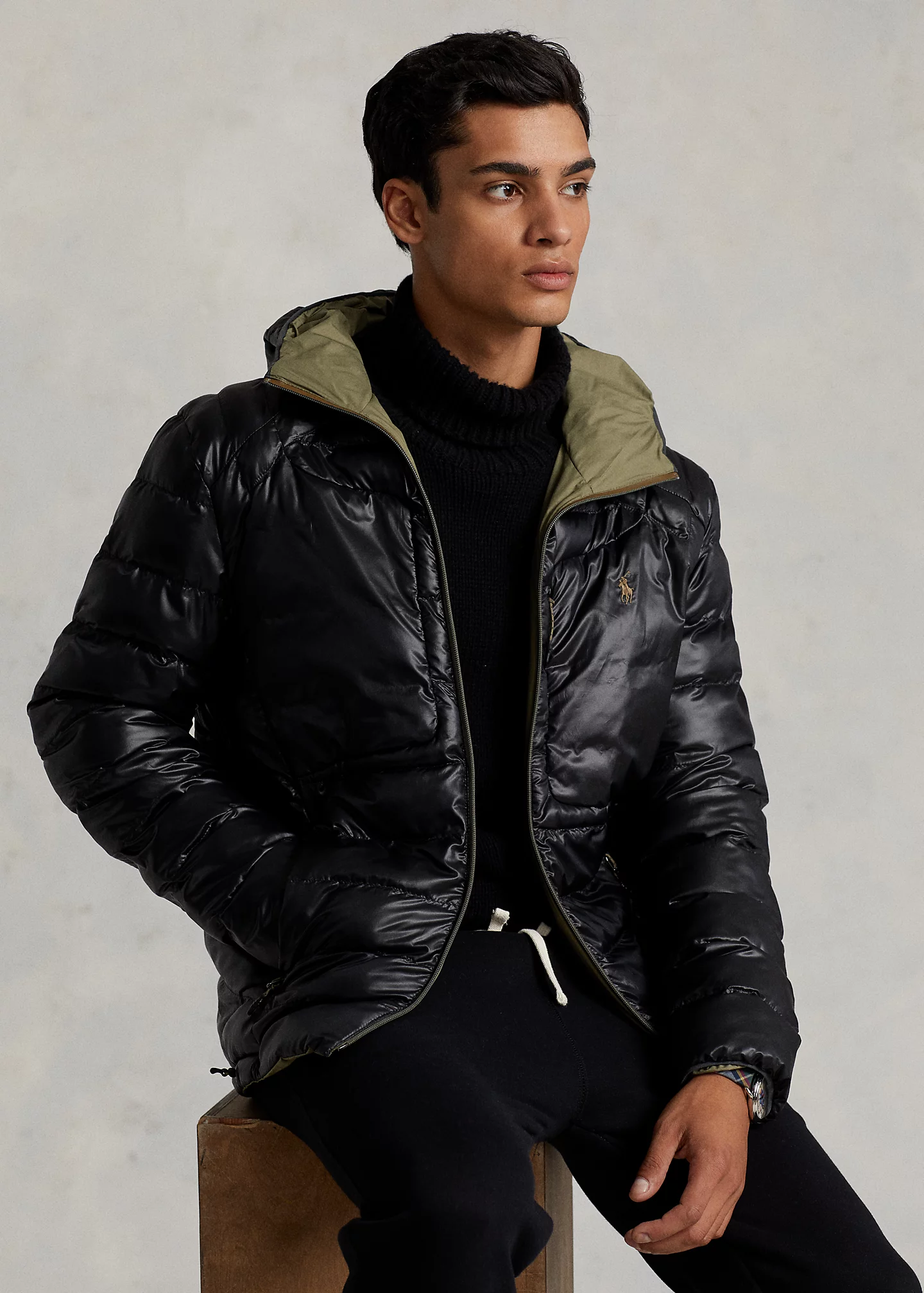 Reversible Water-Repellent Jacket