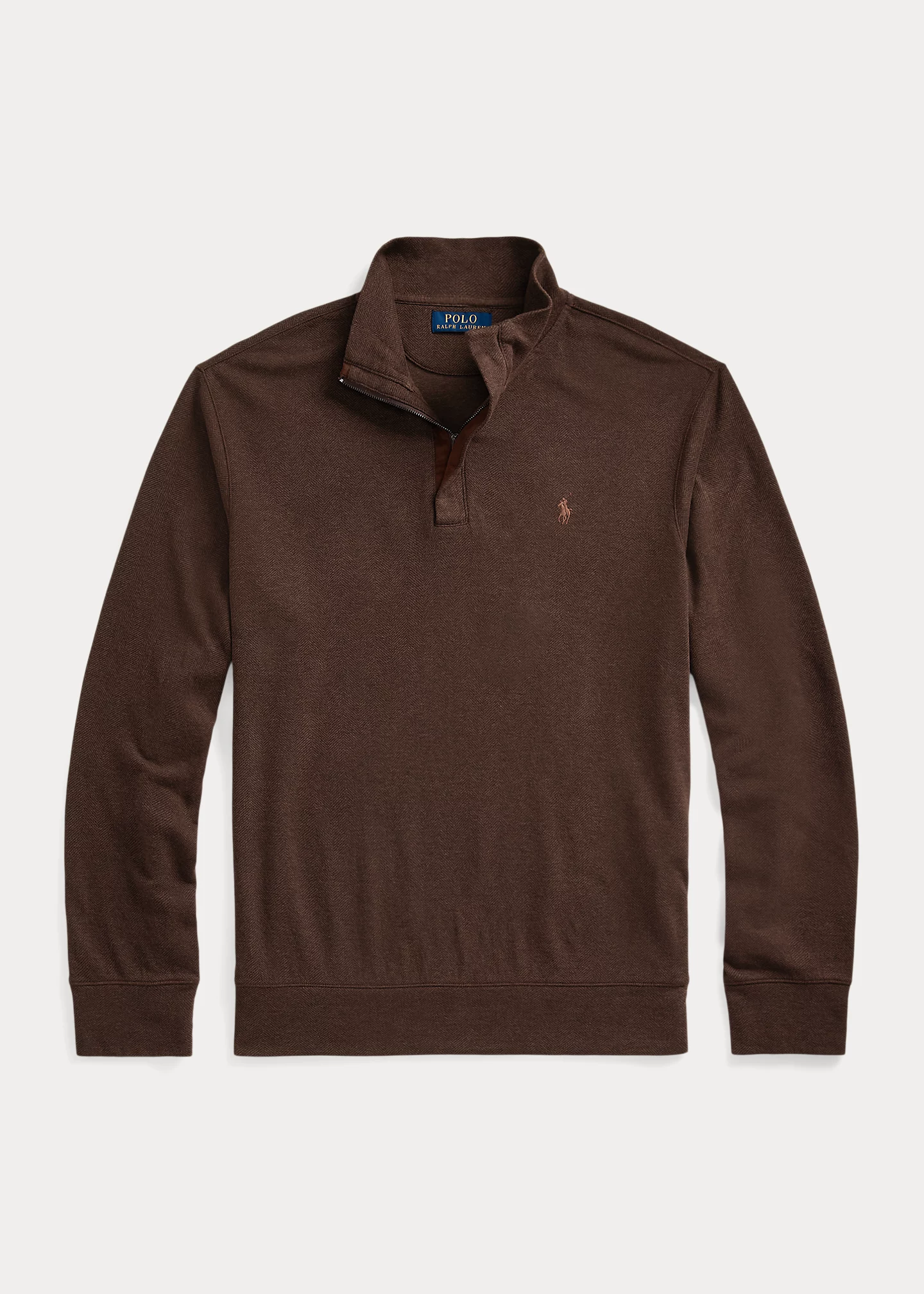 Luxury Jersey Quarter-Zip Pullover