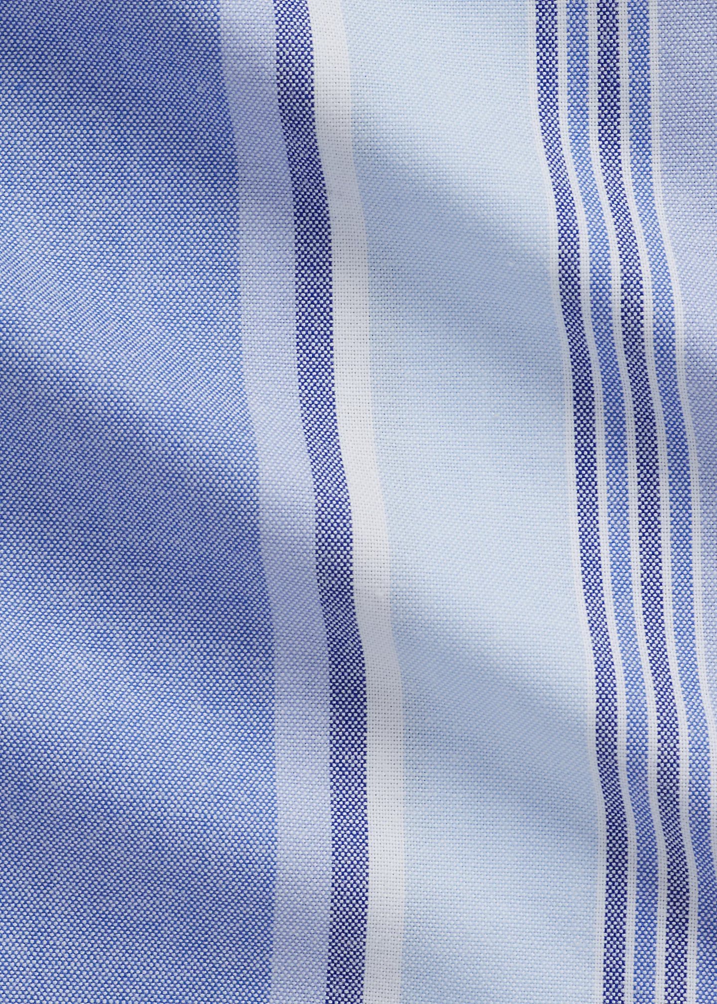 Classic Fit Striped Oxford Shirt