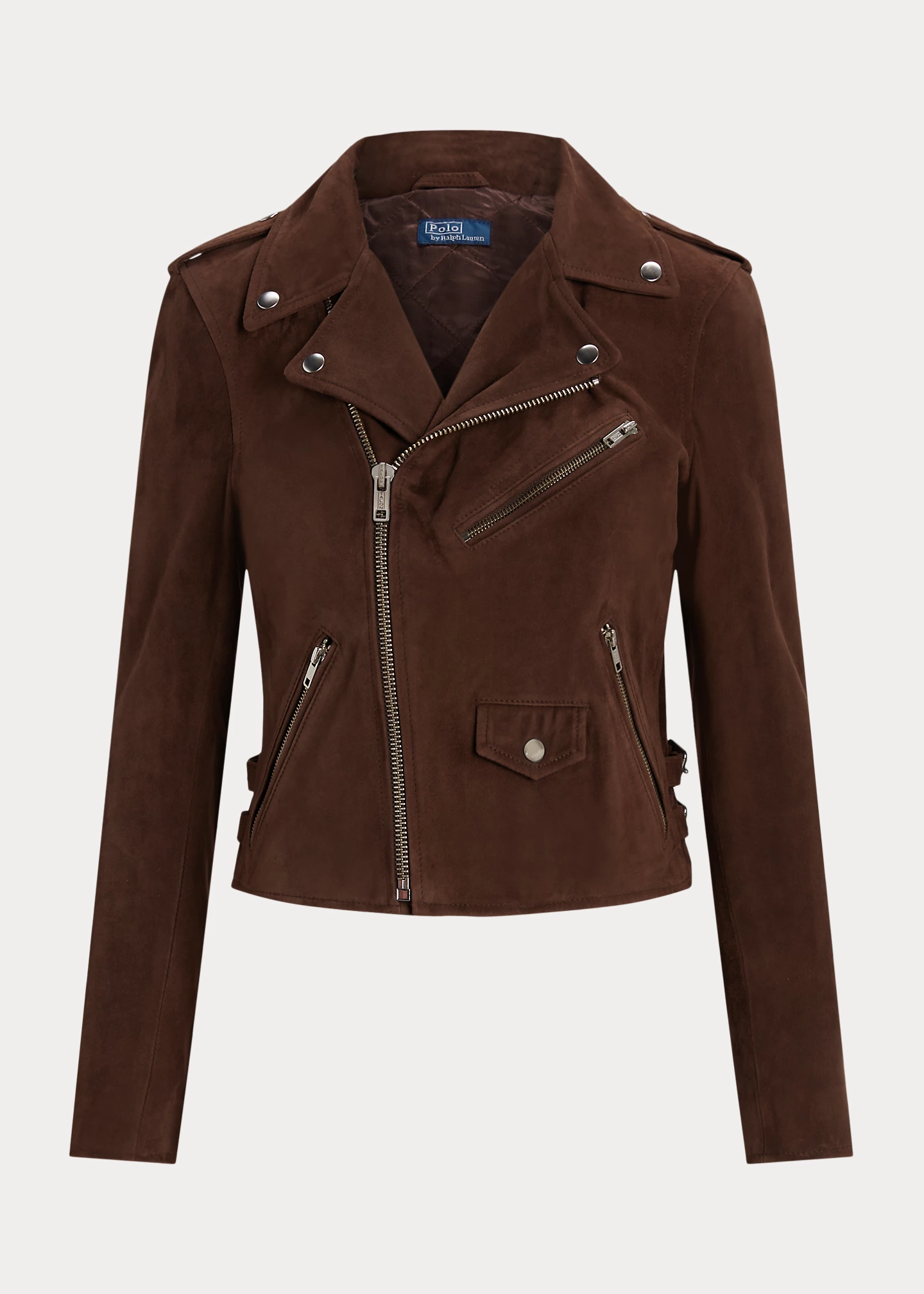 Suede Moto Jacket