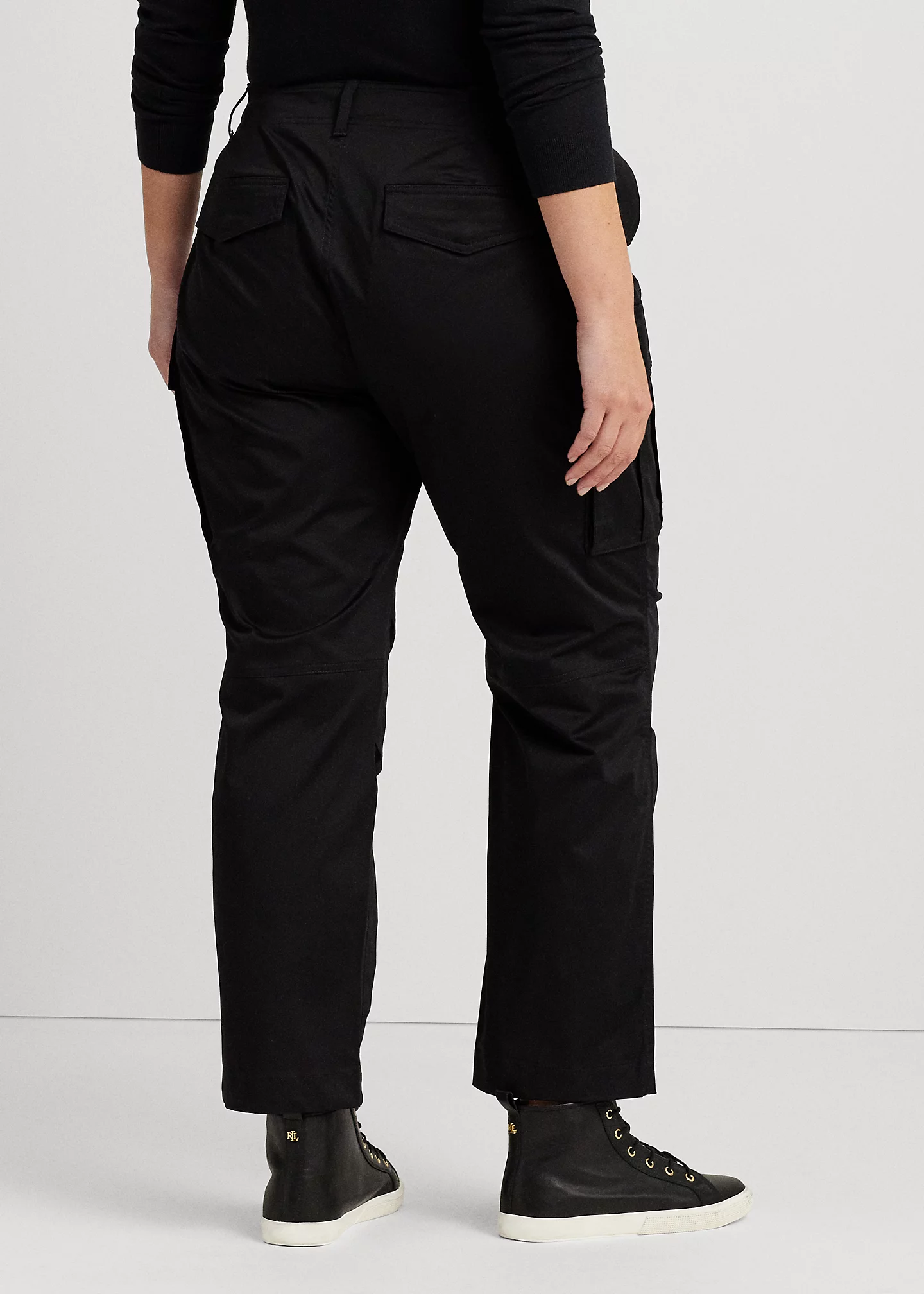 Cotton Sateen Cargo Pant