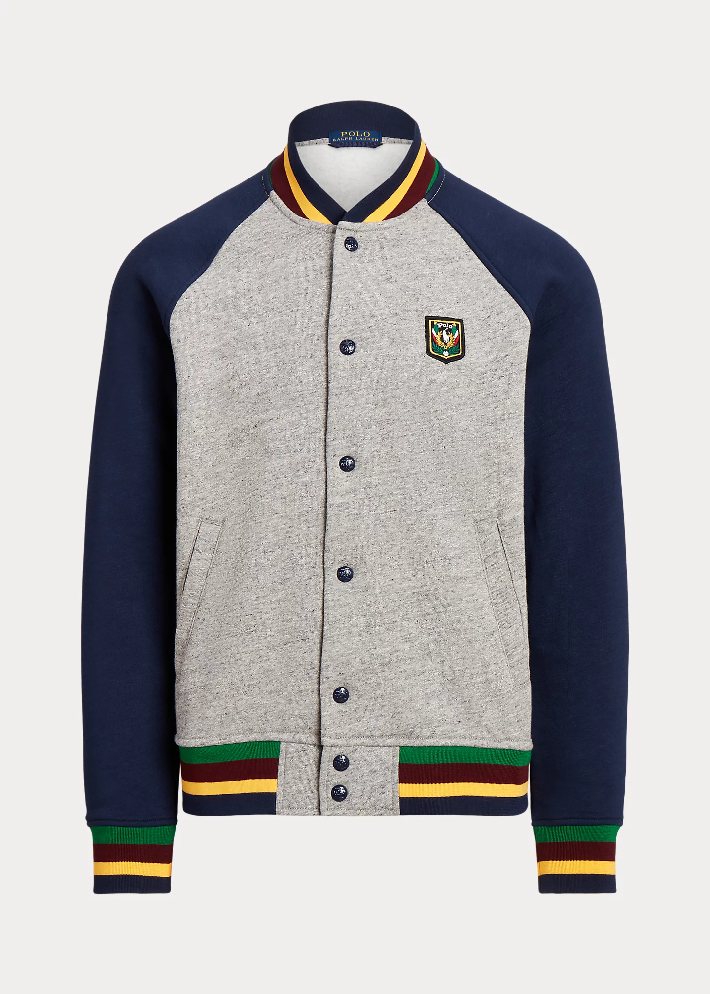 Laurel Crest Fleece Baseball Jacket