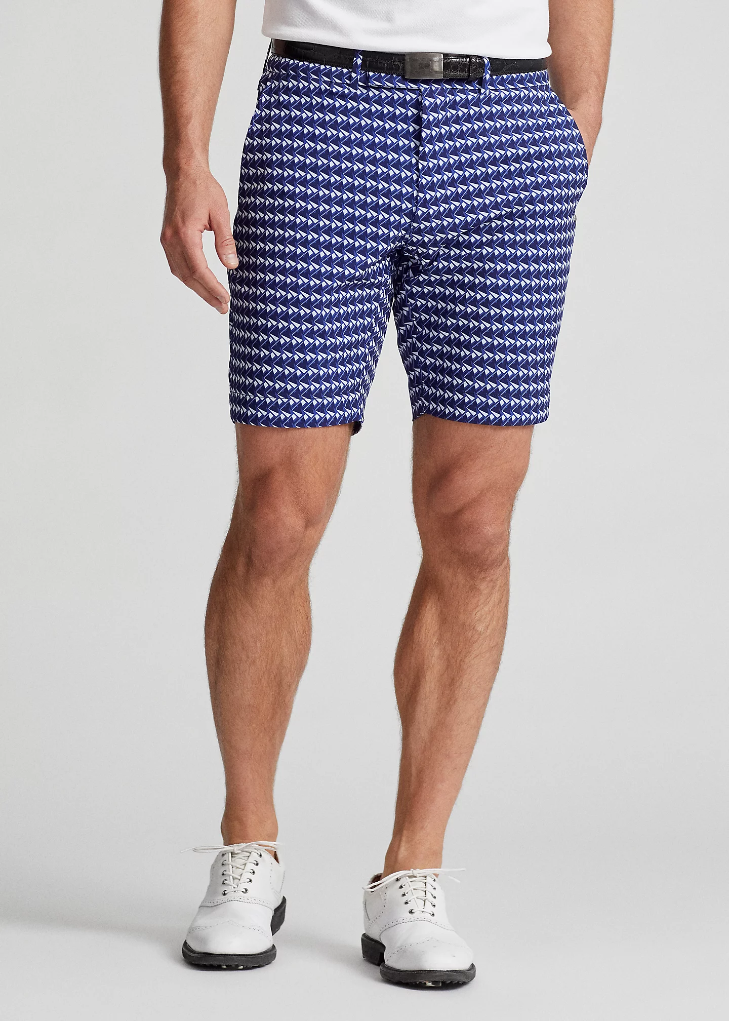 9-Inch Tailored Fit Stretch Poplin Short