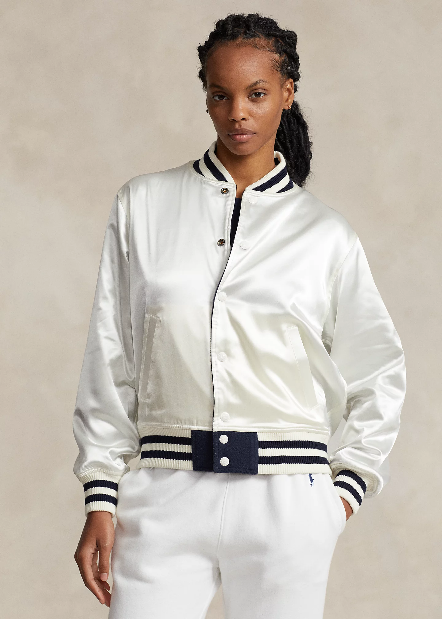 RL-Logo Reversible Bomber Jacket