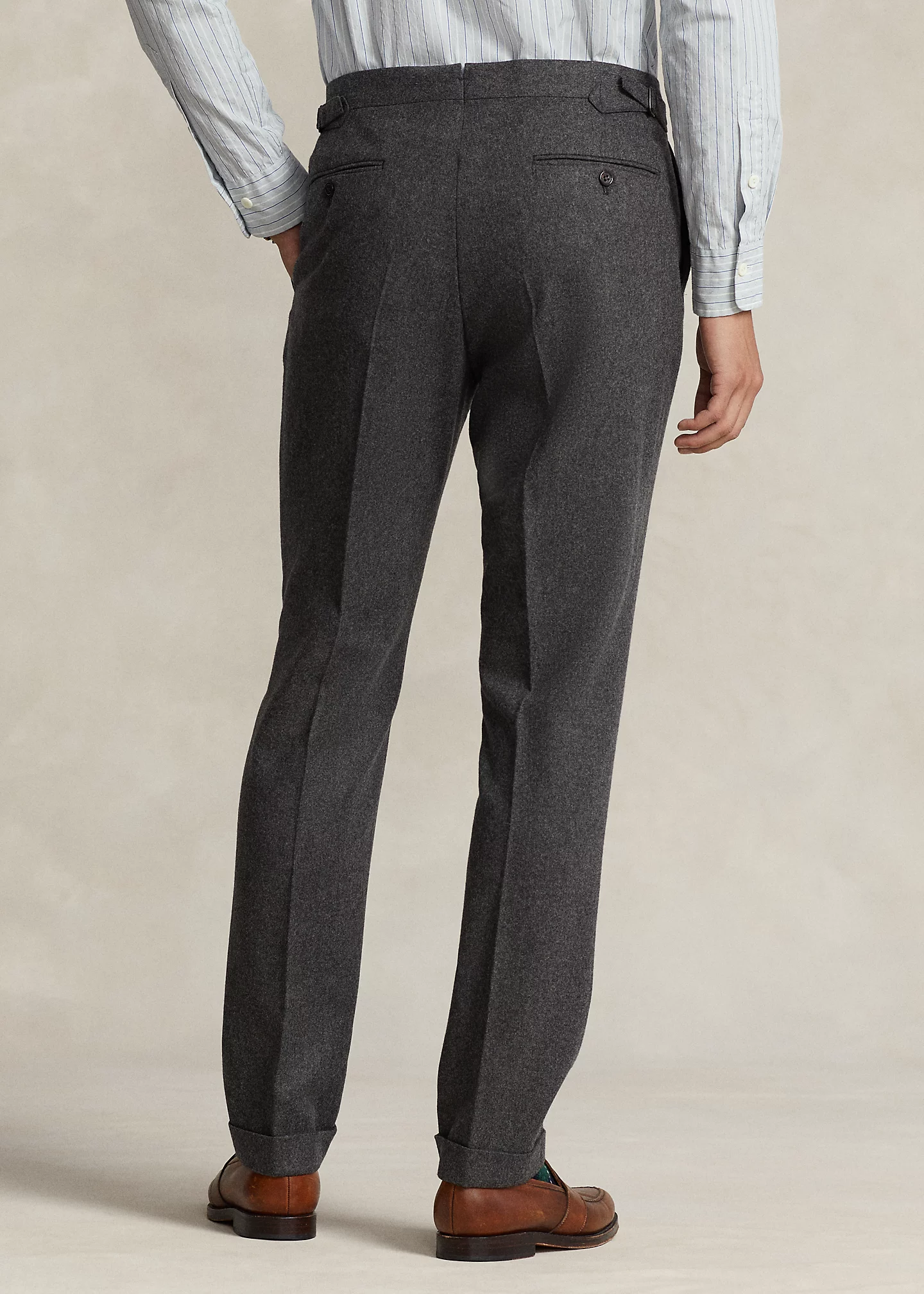 Polo Tailored Wool Flannel Suit