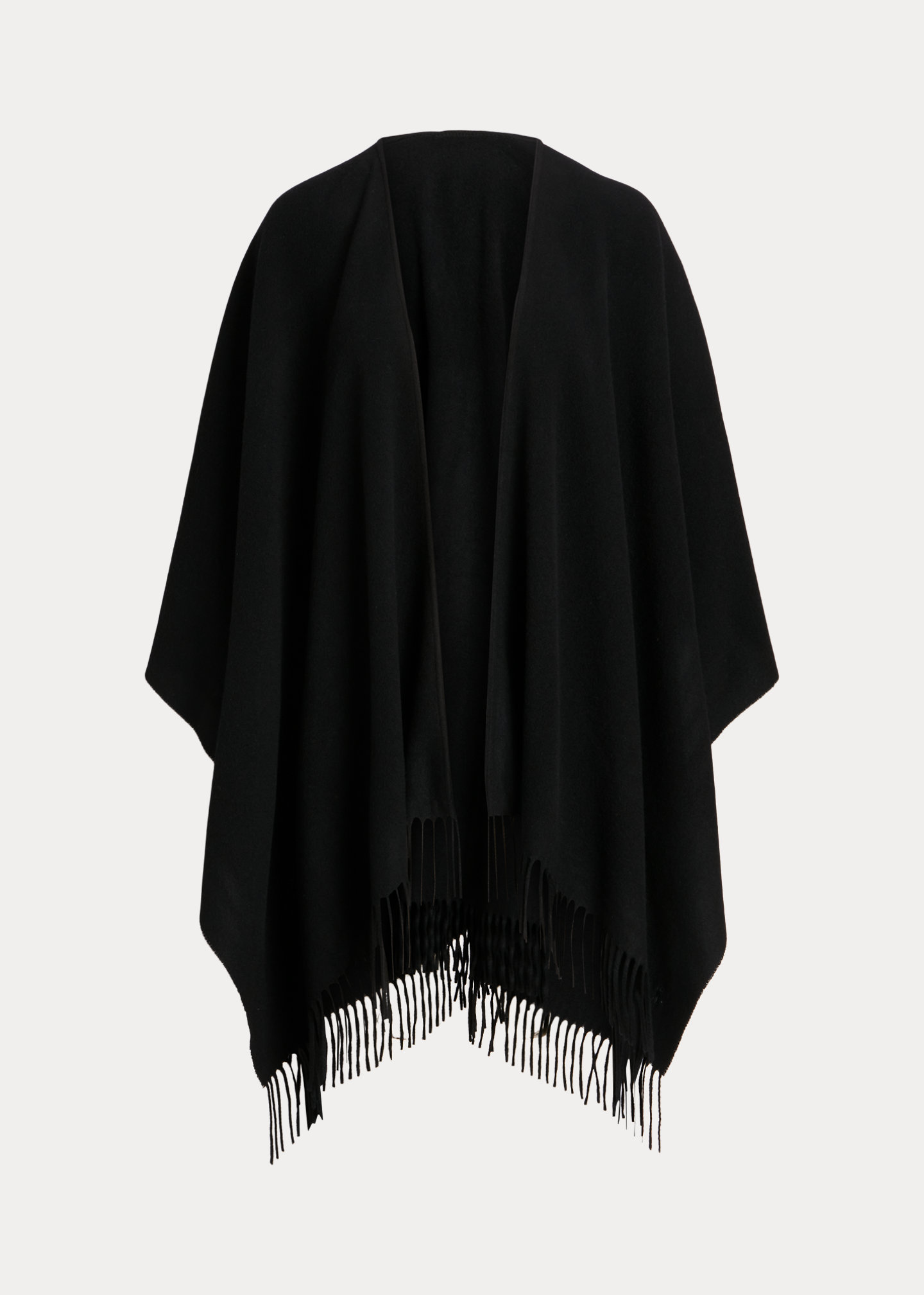 Oversize Wool-Blend Wrap Scarf