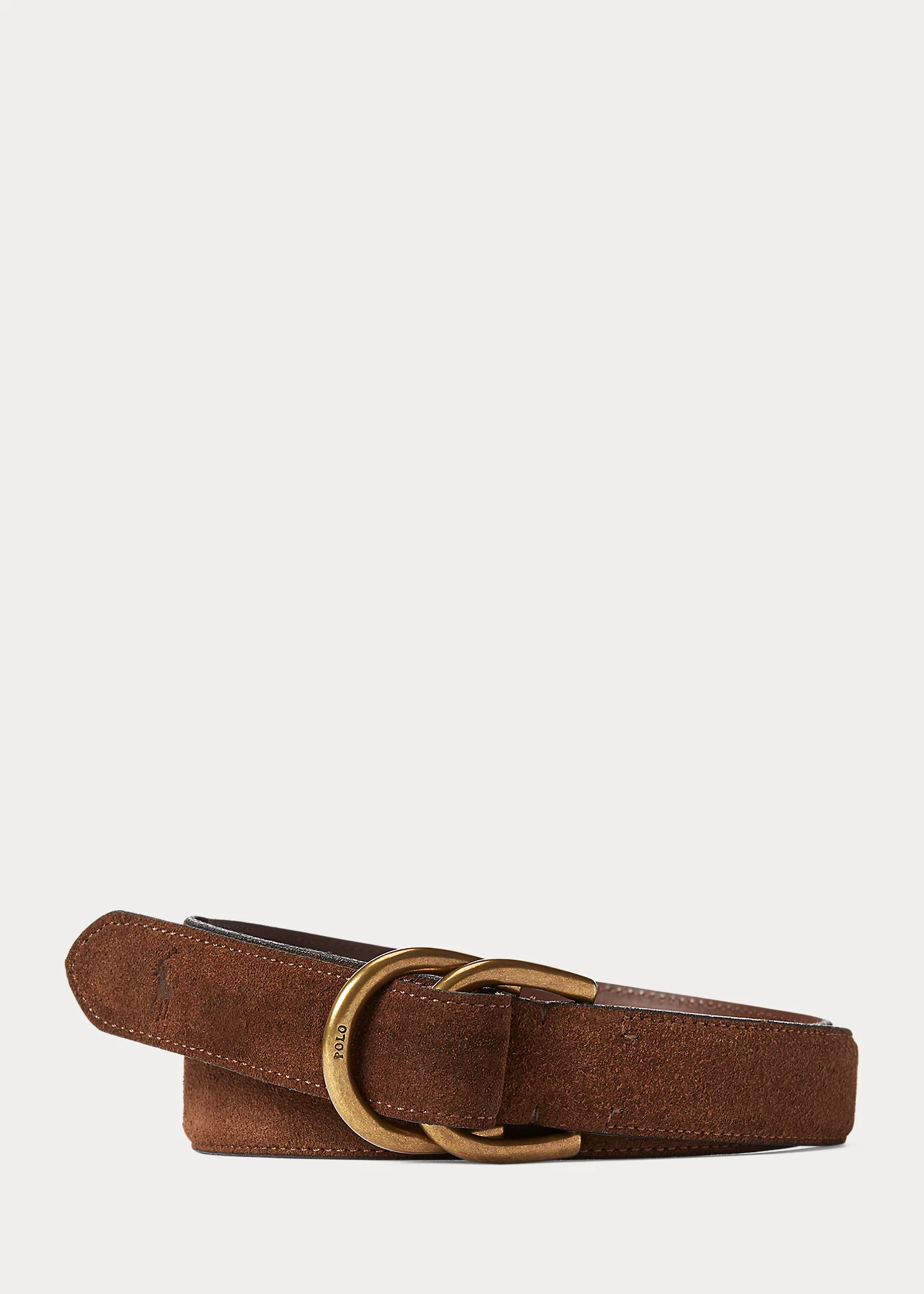 Suede D-Ring Belt