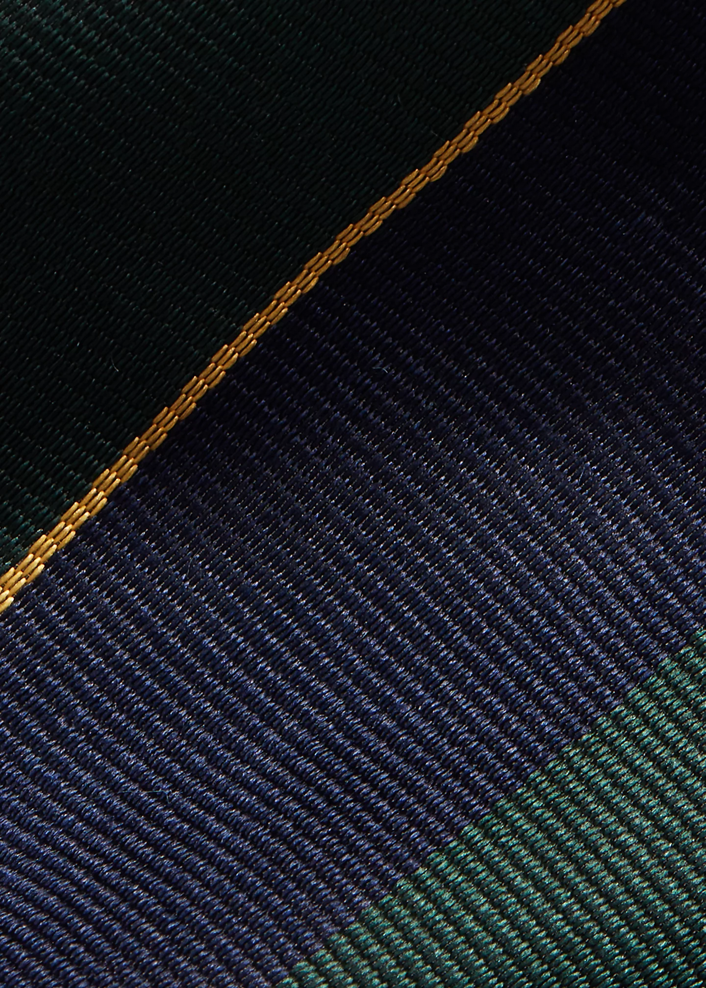 Striped Silk Repp Bow Tie