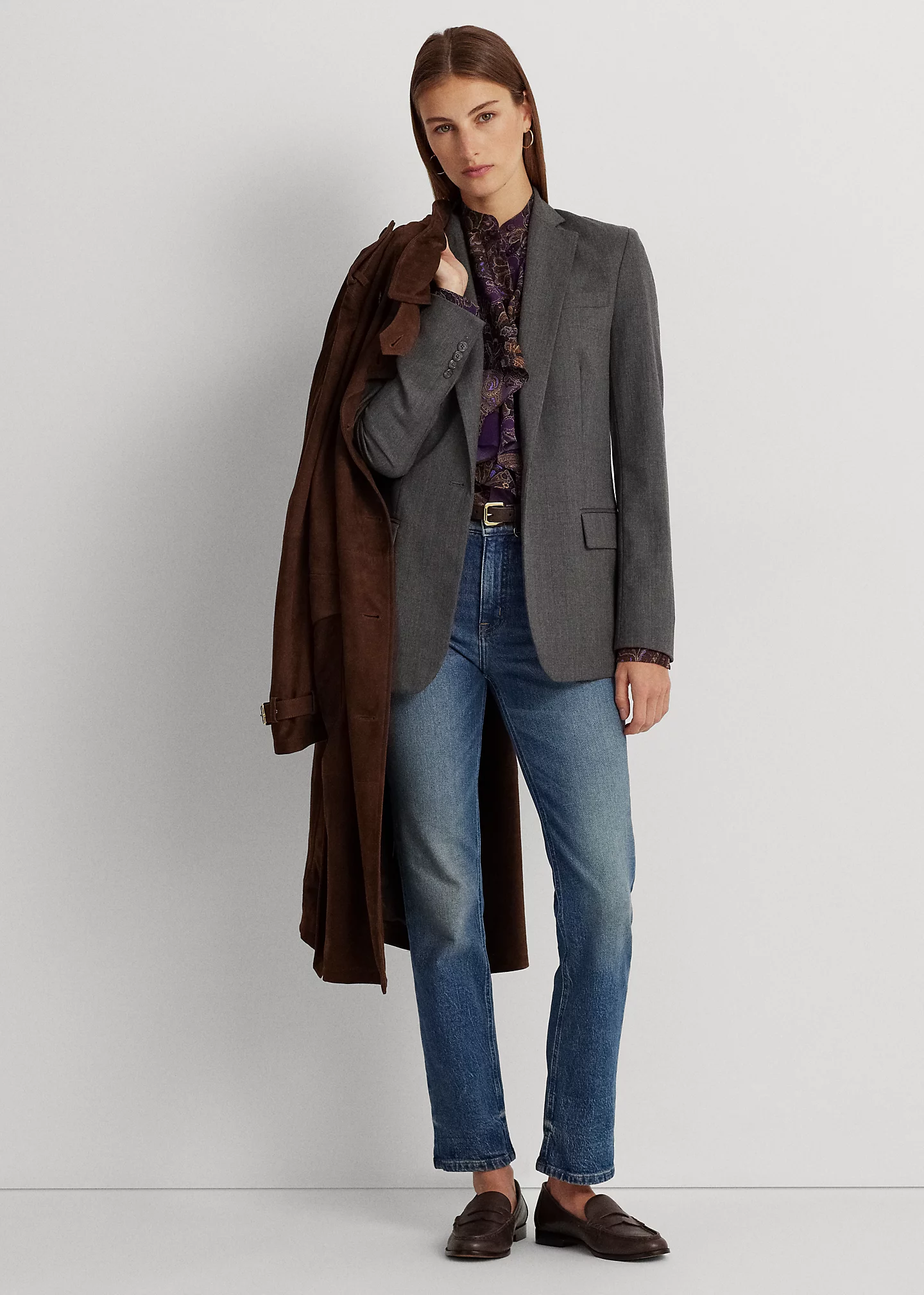 Wool Twill Blazer