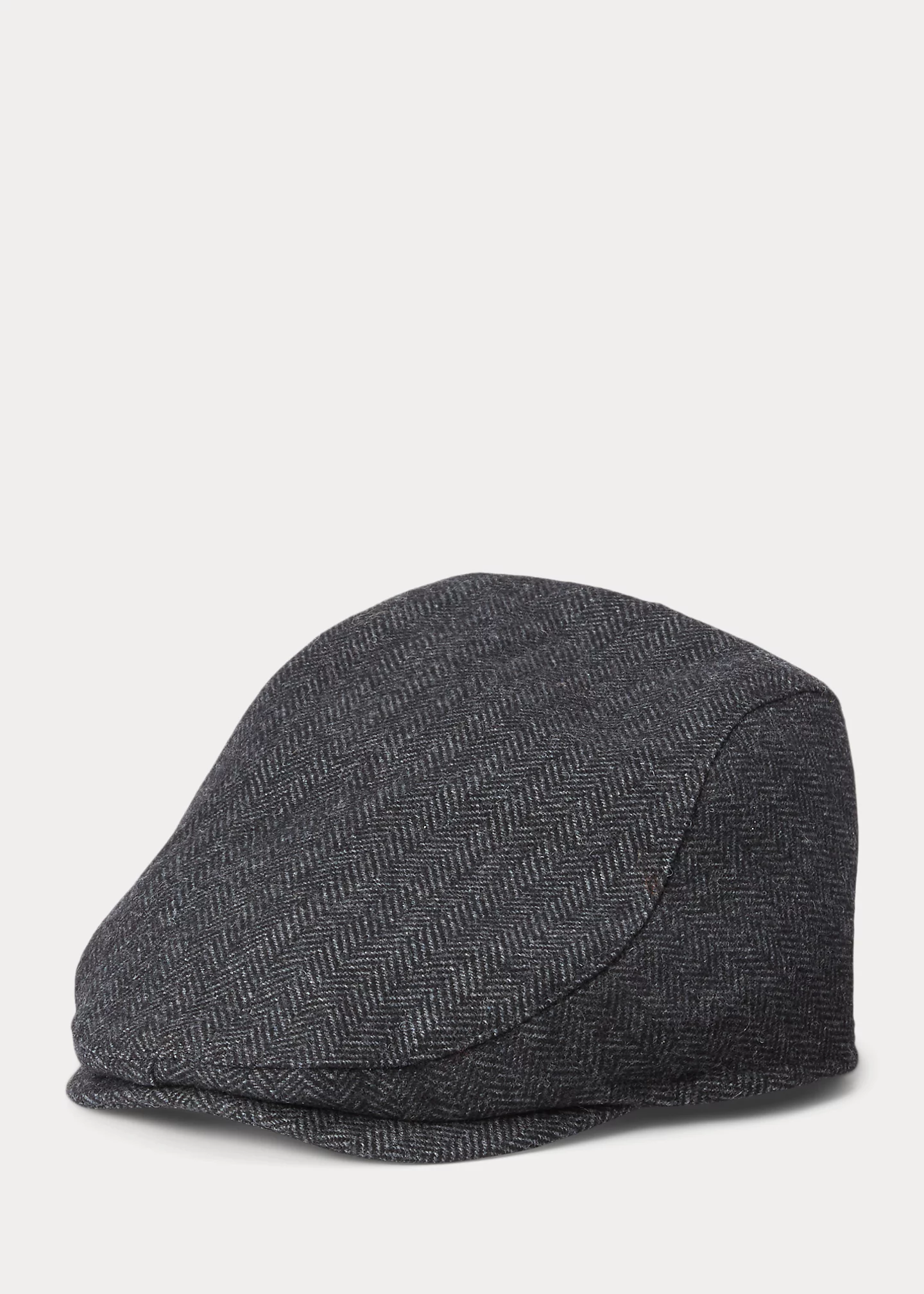 Wool Herringbone Driver’s Cap