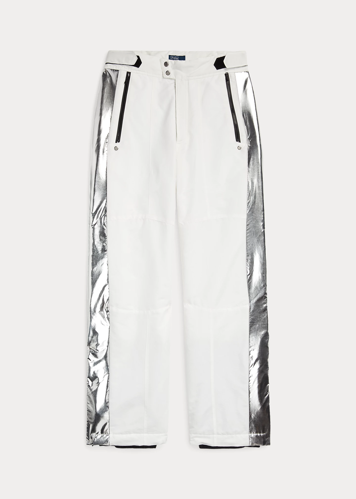 Water-Resistant Metallic-Panel Ski Pant