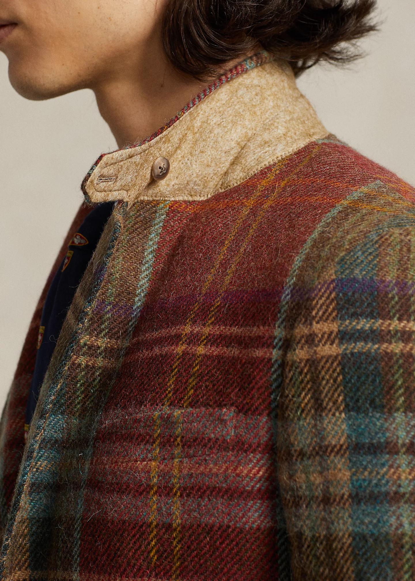The RL67 Plaid Wool Tweed Jacket