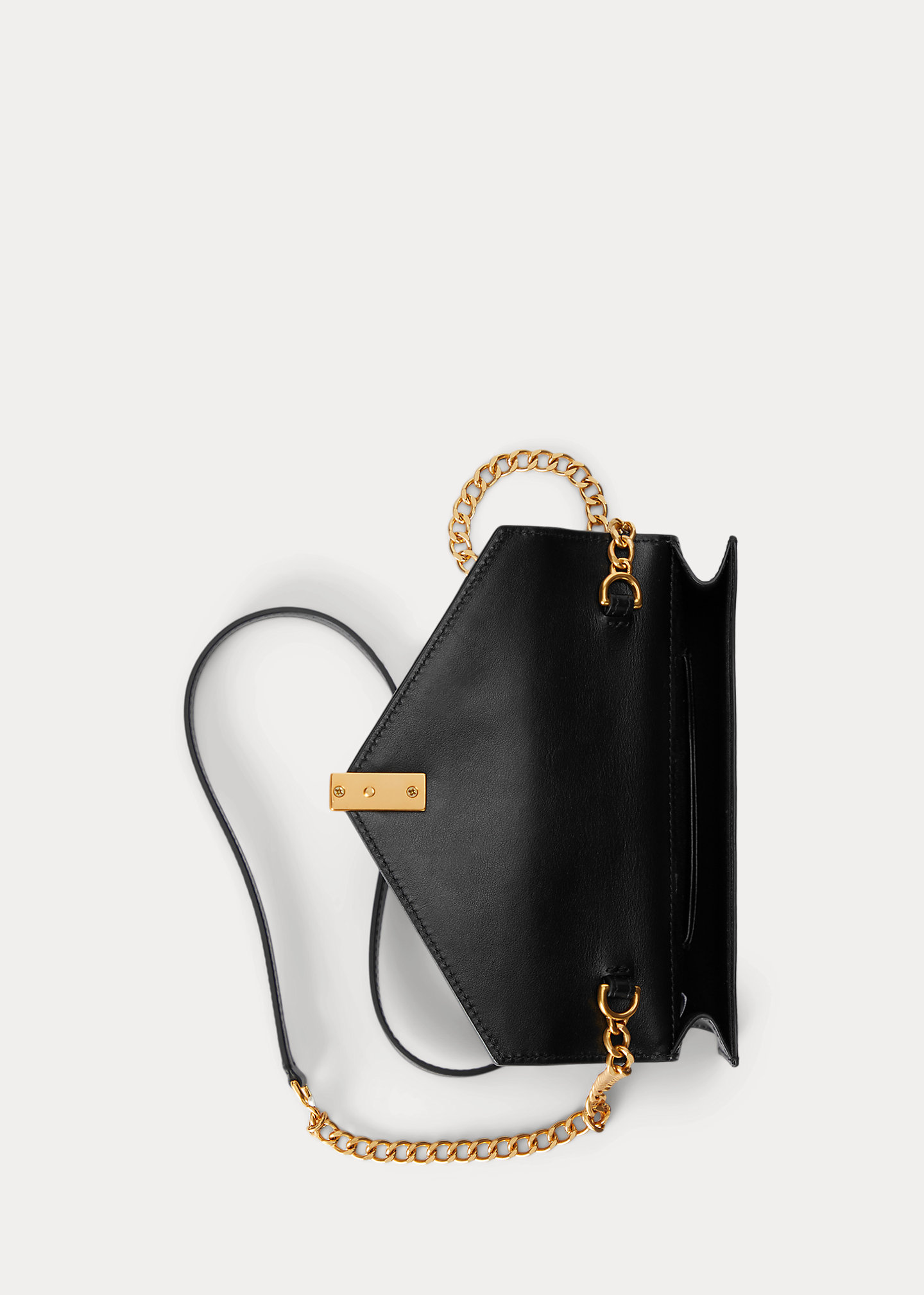 Polo ID Leather Chain Wallet & Bag