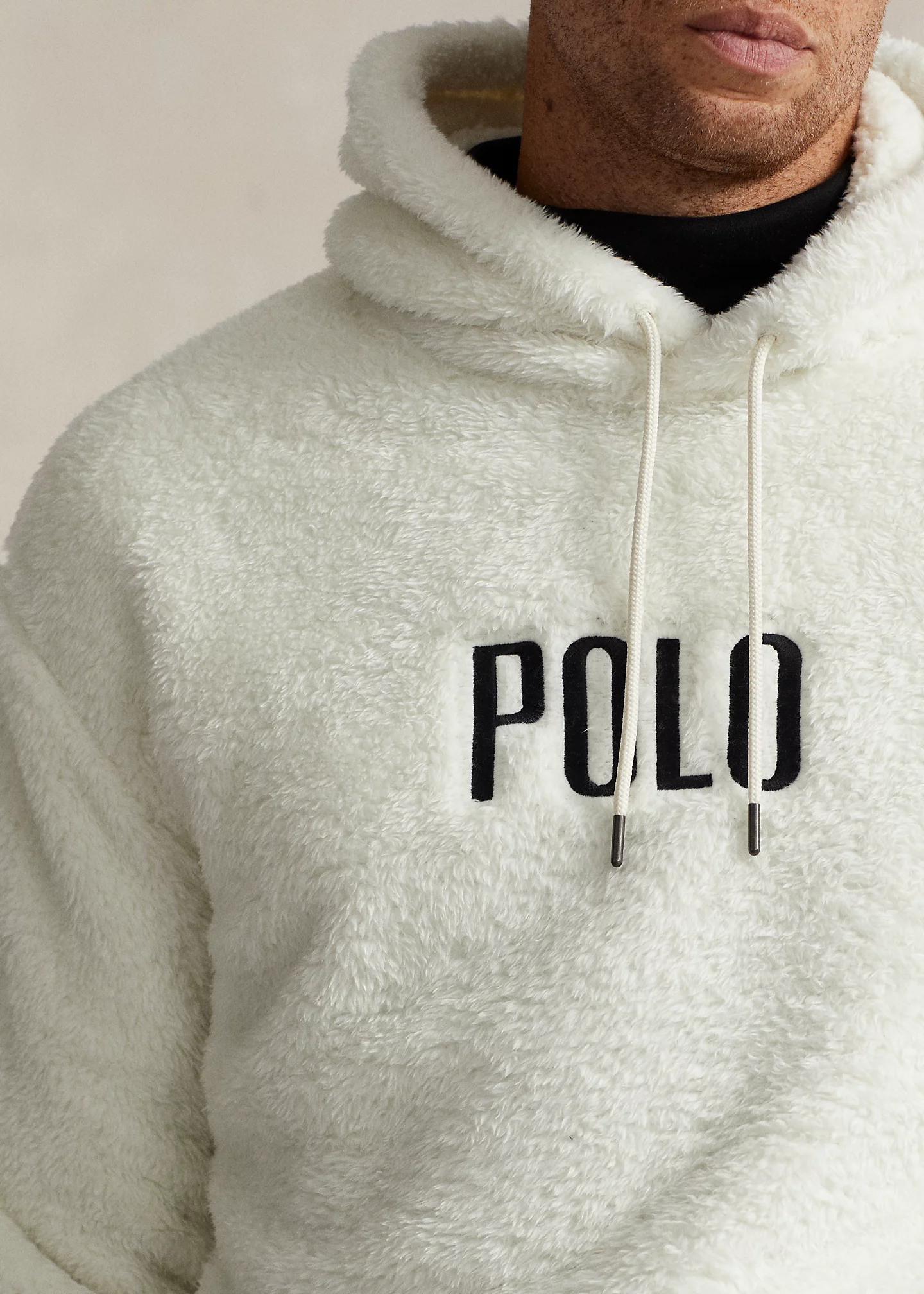 Logo Pile Fleece Hoodie