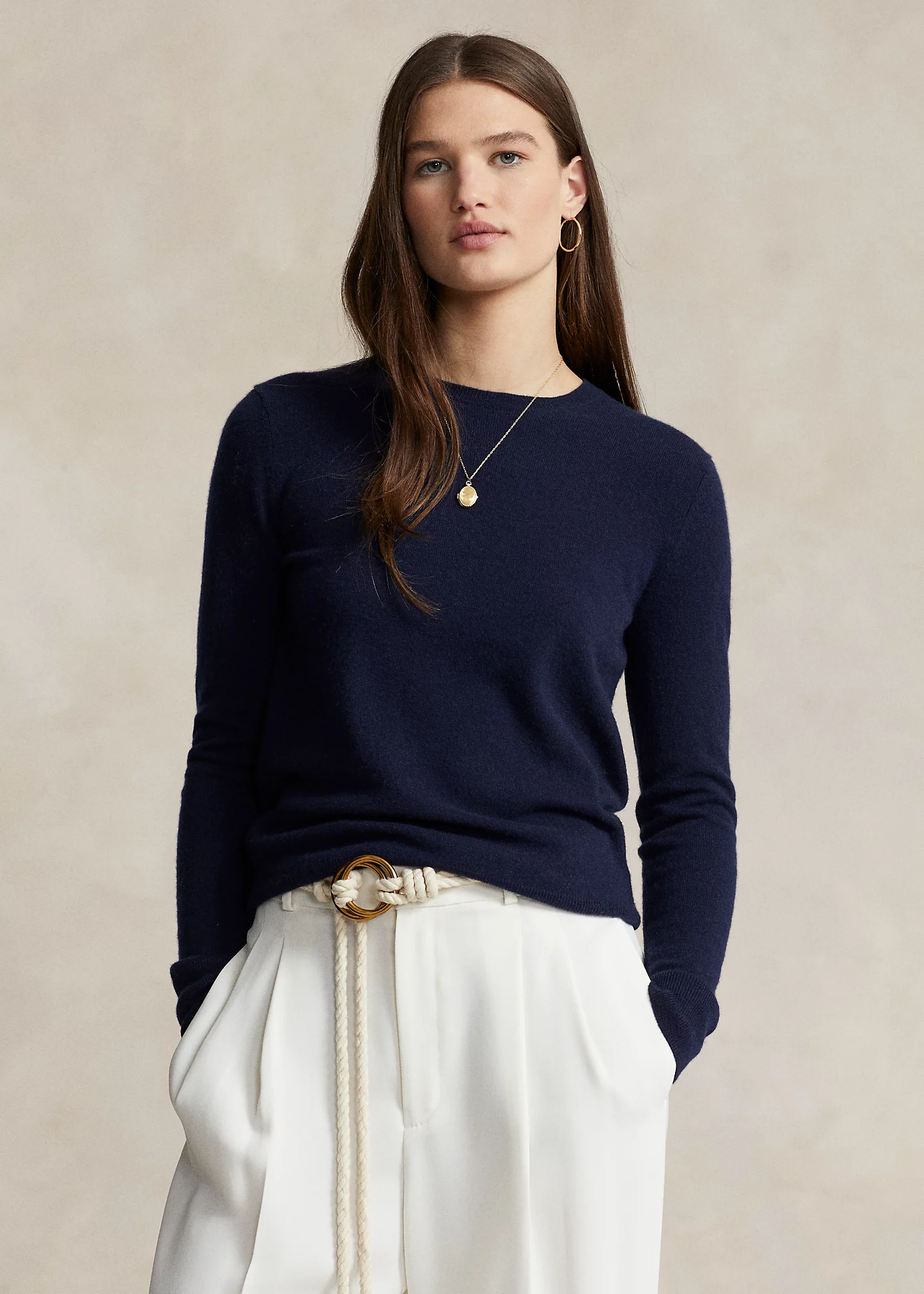 Cashmere Crewneck Sweater