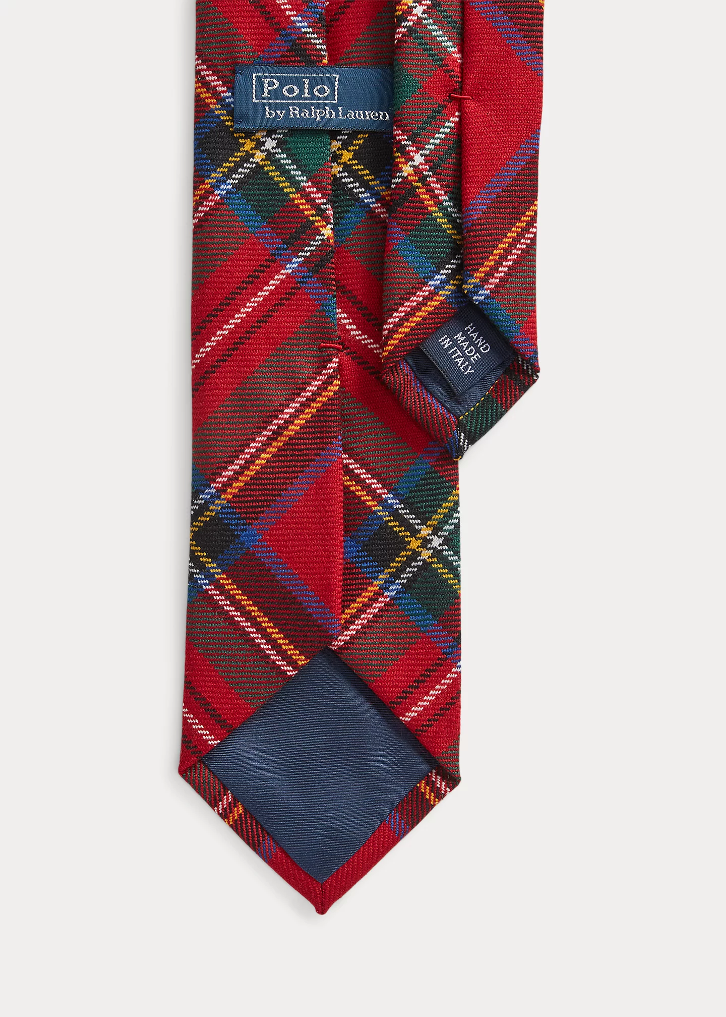 Plaid Wool Tie