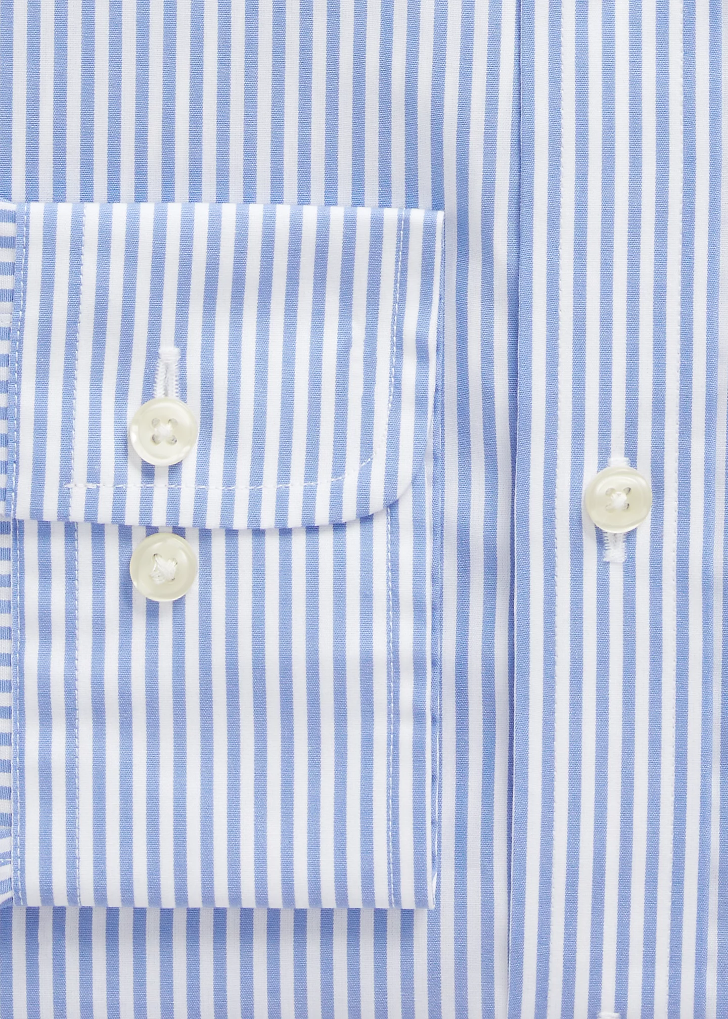 Slim Fit Striped Poplin Shirt