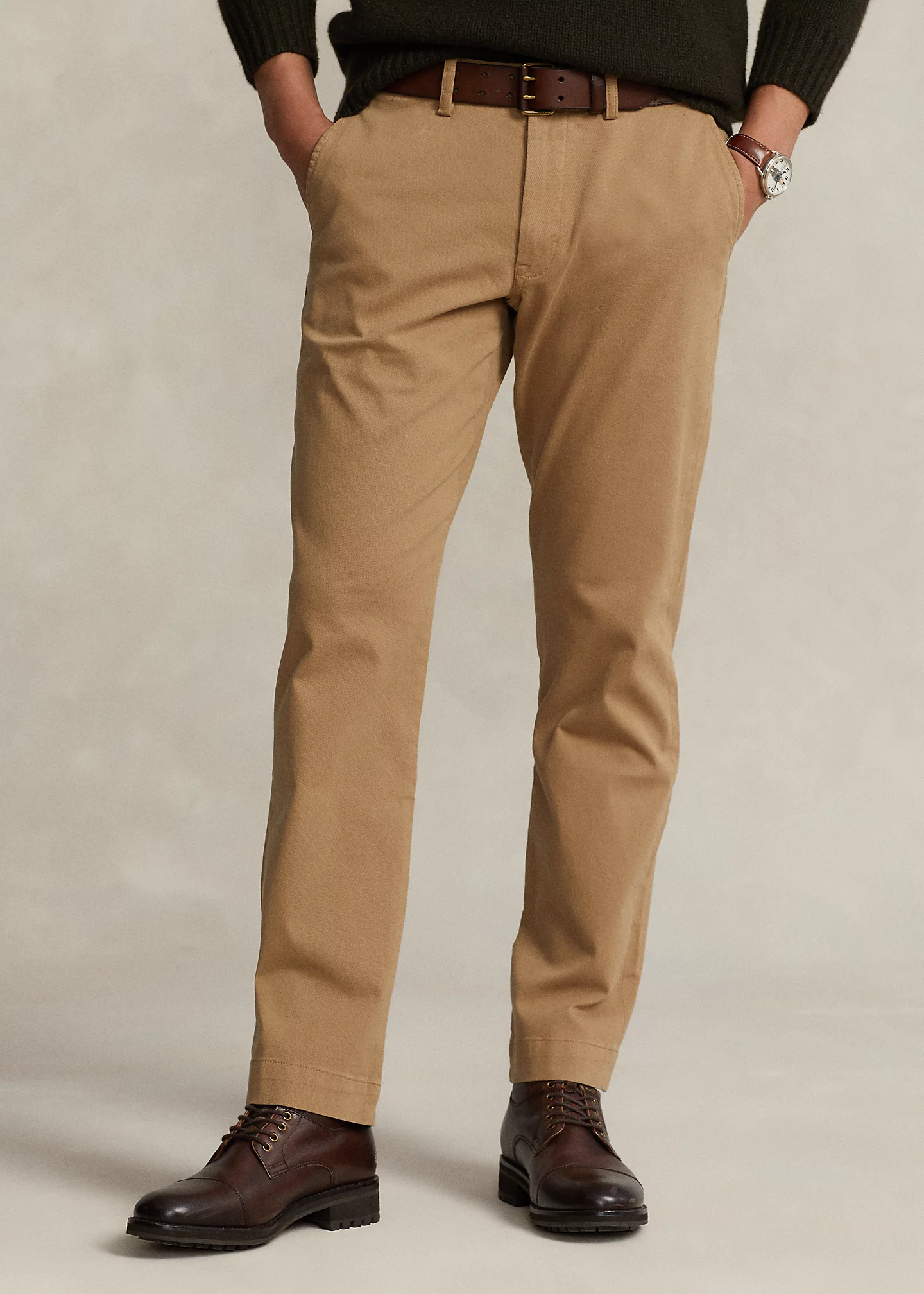 Stretch Straight Fit Chino Pant