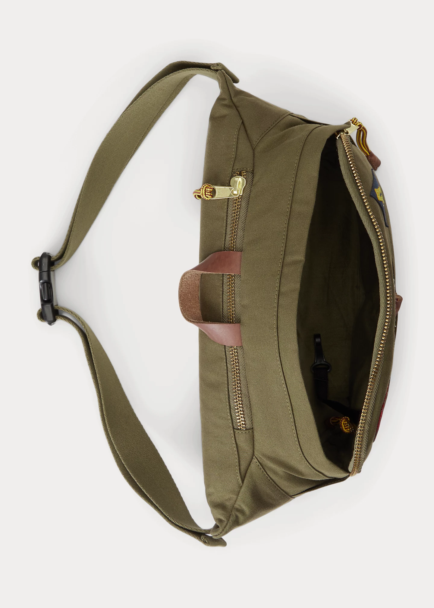 Suede-Trim Trail Waist Pack