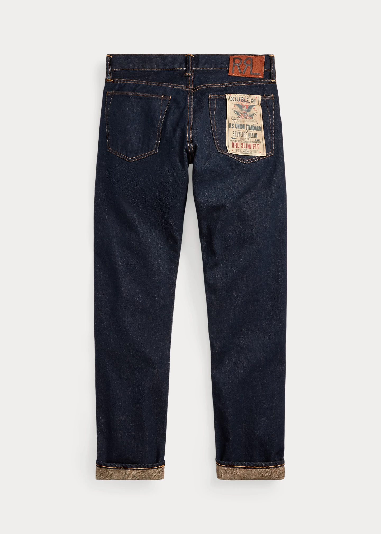 Slim Fit Once-Washed Selvedge Jean