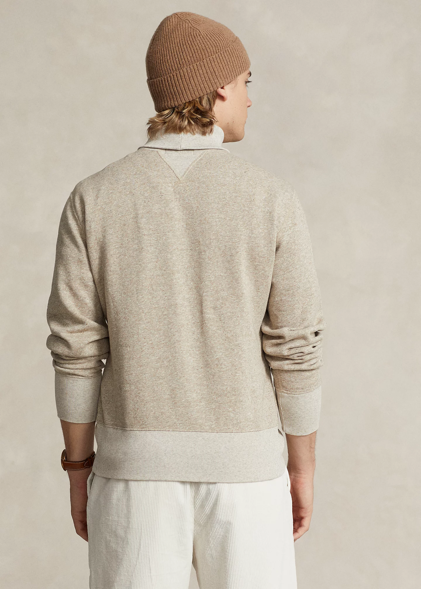 Fleece Mockneck Sweatshirt