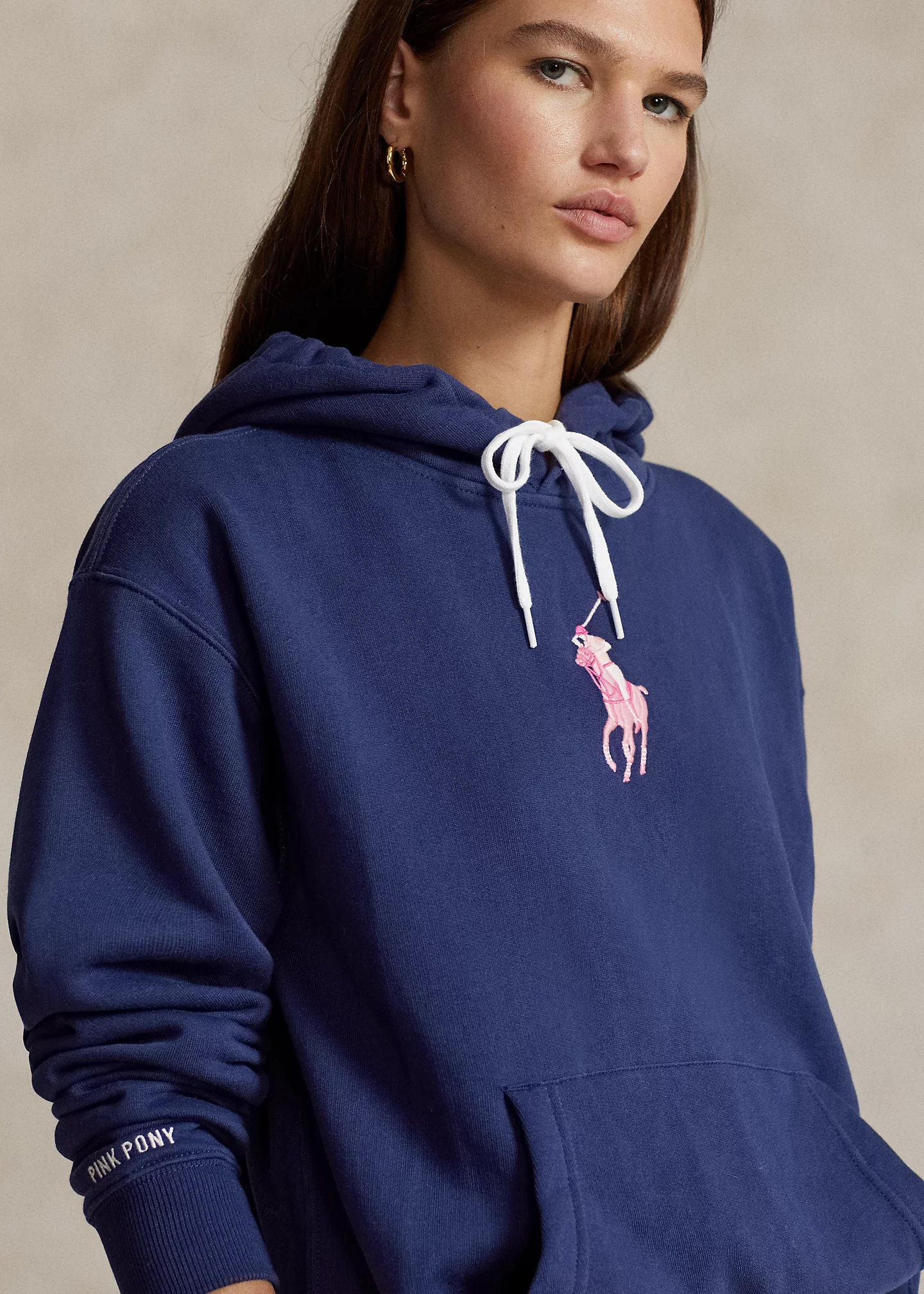 Pink Pony Fleece Hoodie