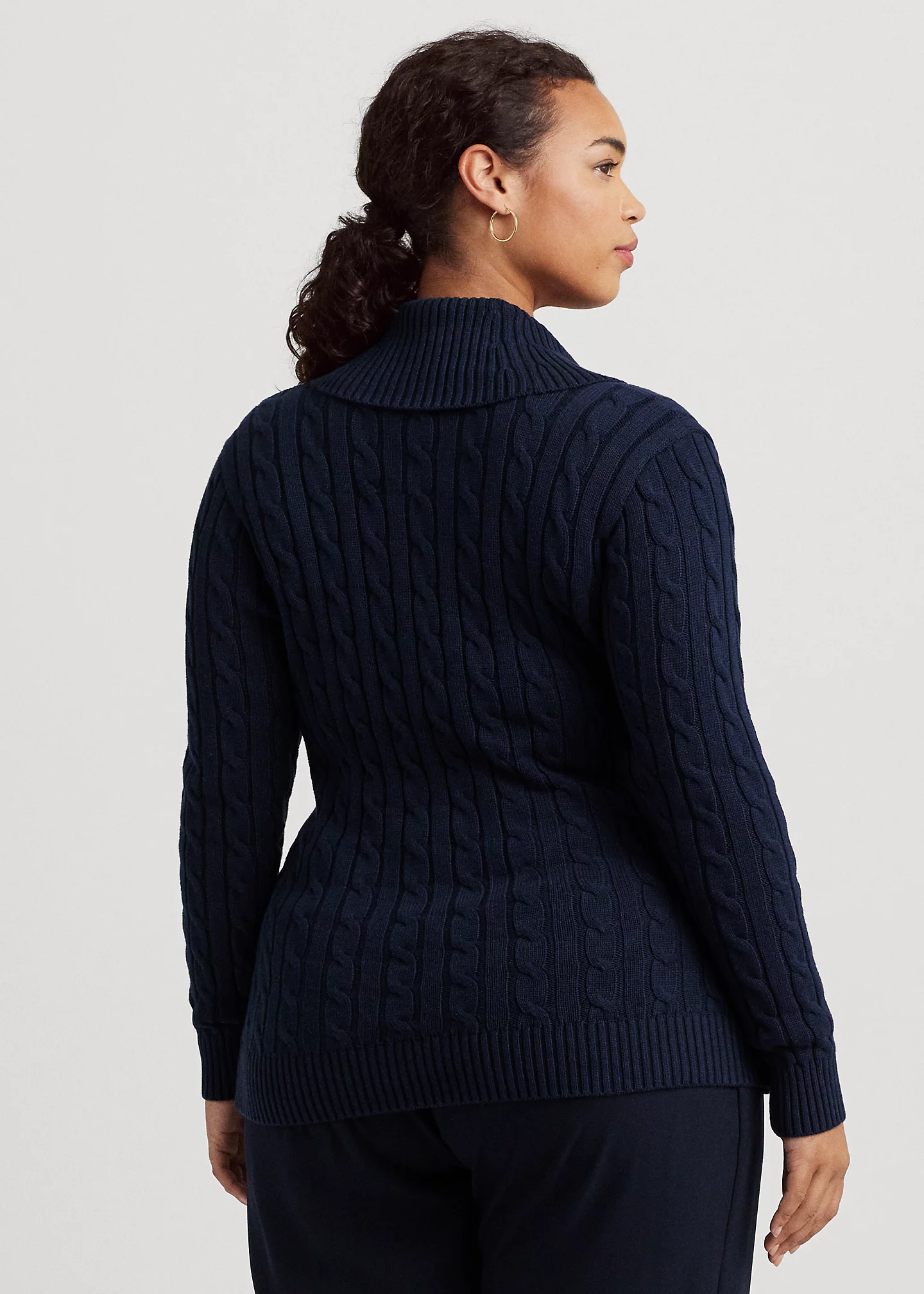 Buckled Cotton Sweater