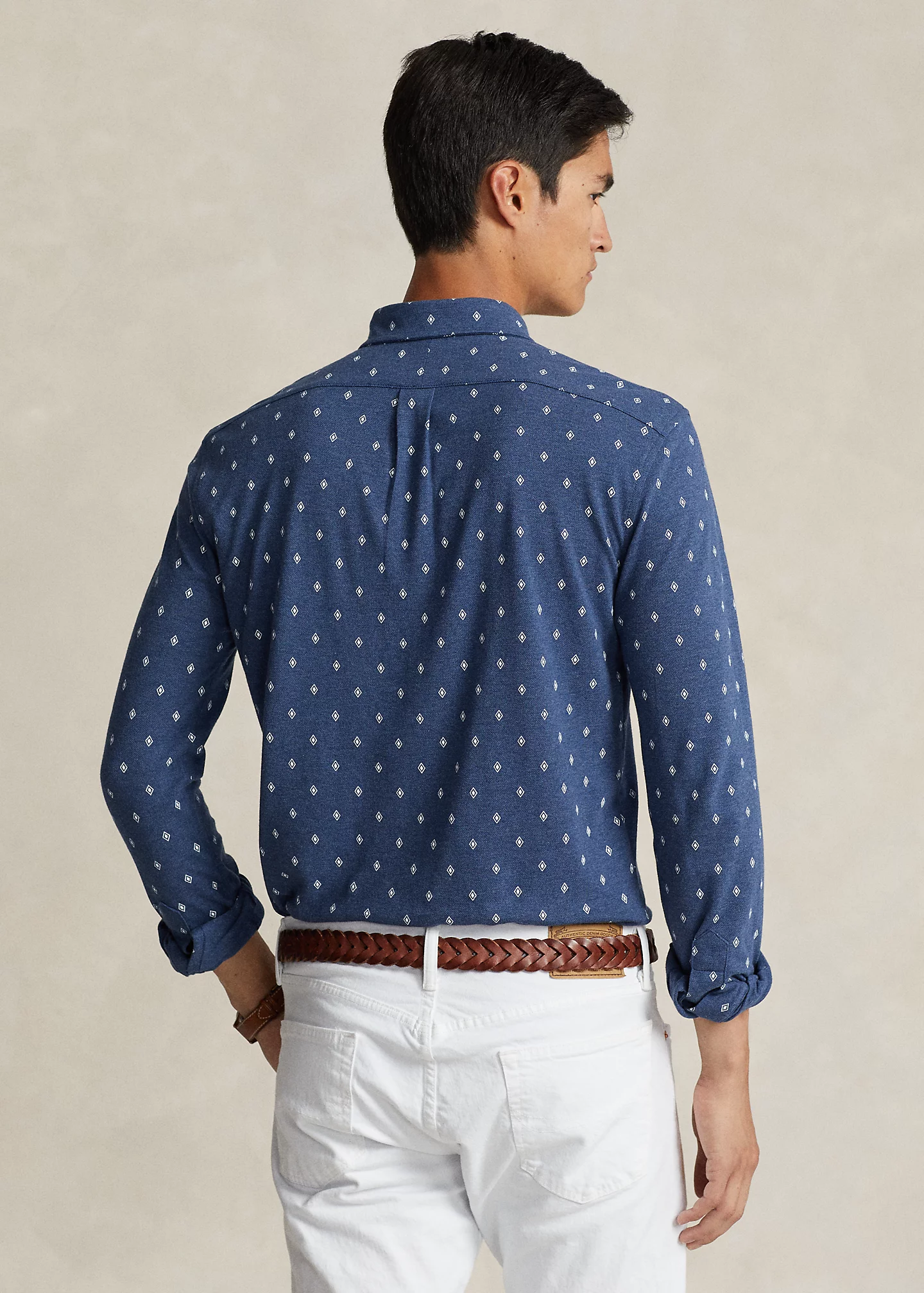 Print Featherweight Mesh Shirt