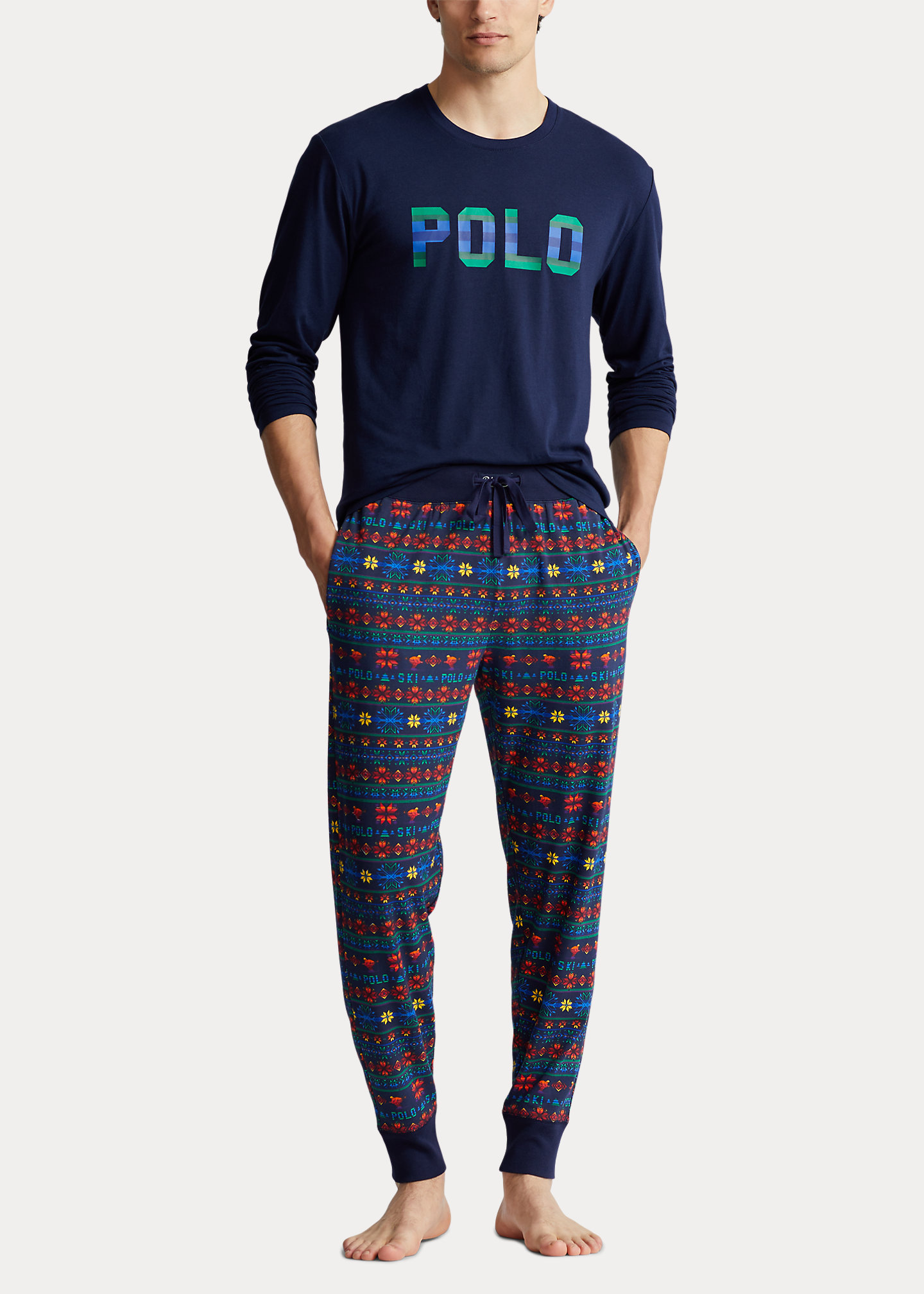 Logo Jersey Sleep Set