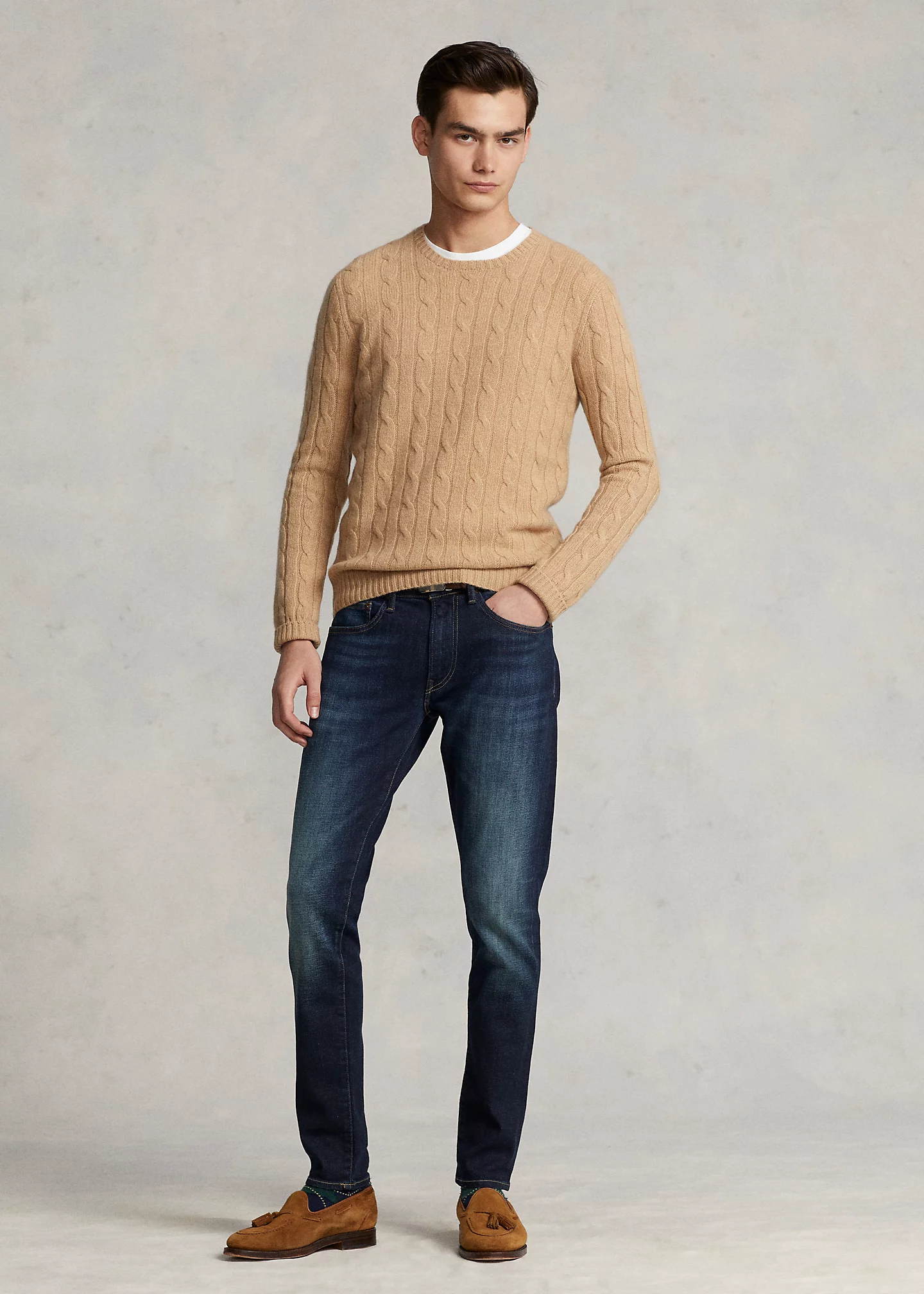 The Iconic Cable-Knit Cashmere Sweater