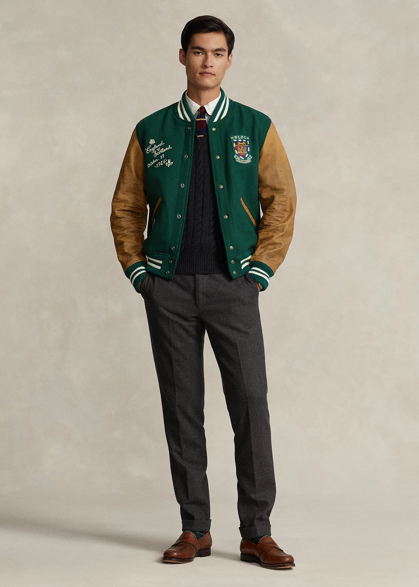 Varsity-Inspired Jacket