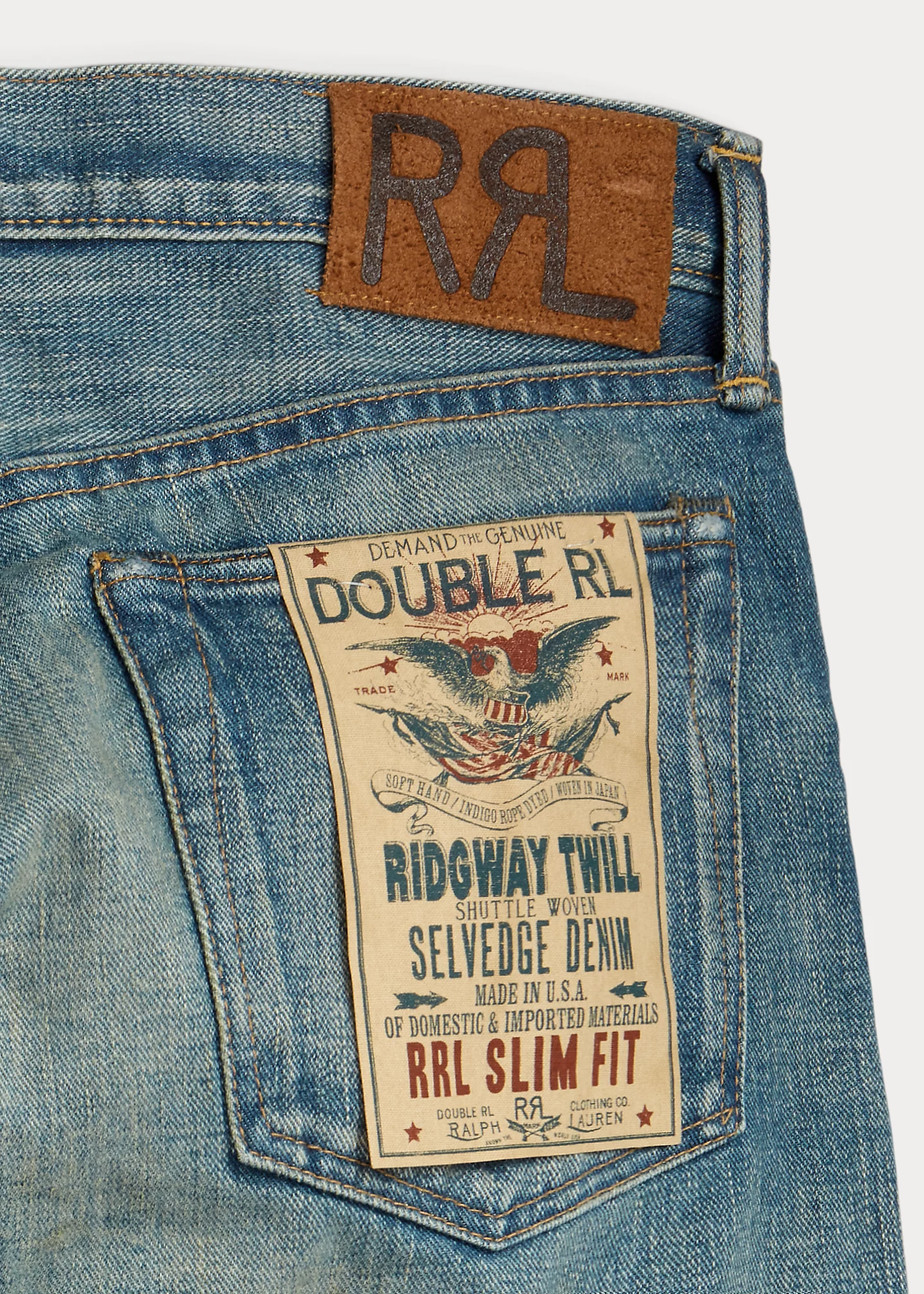 Slim Fit Selvedge Jean