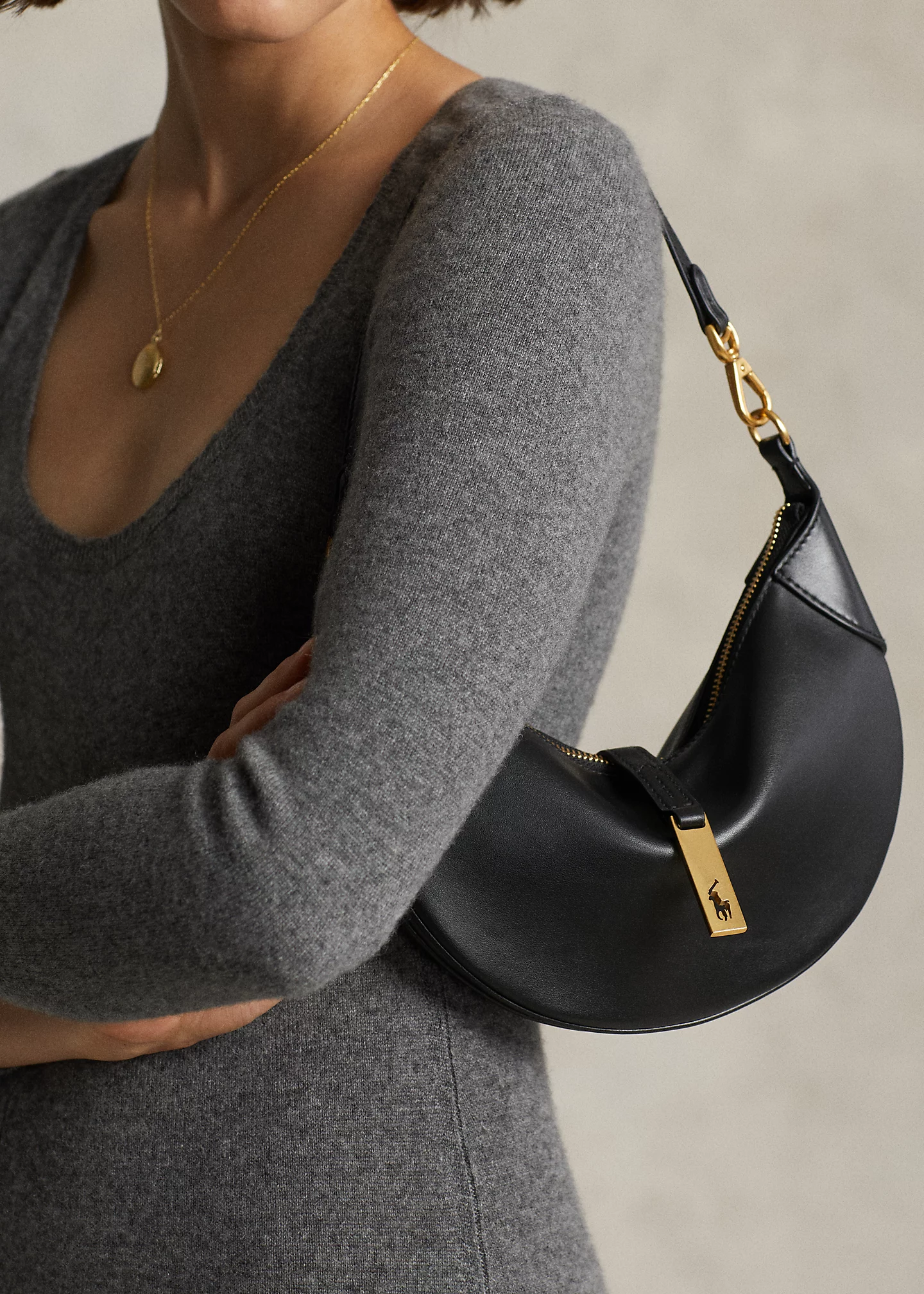 Polo ID Calfskin Mini Shoulder Bag