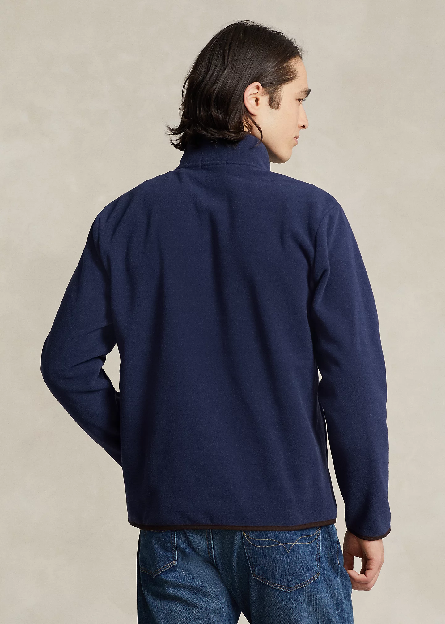 Polo Bear Brushed Fleece Pullover