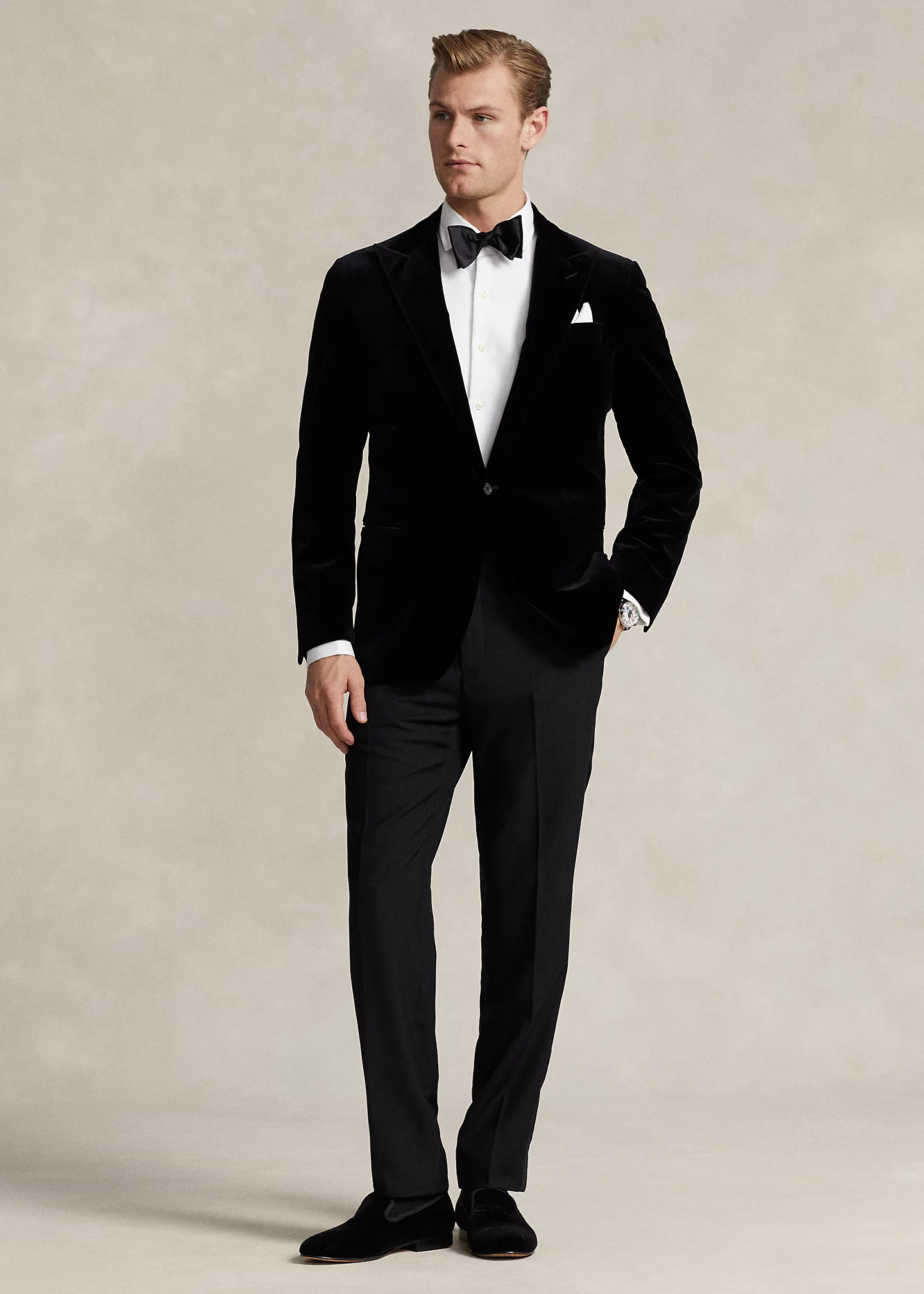 Tailored Velvet Jacket