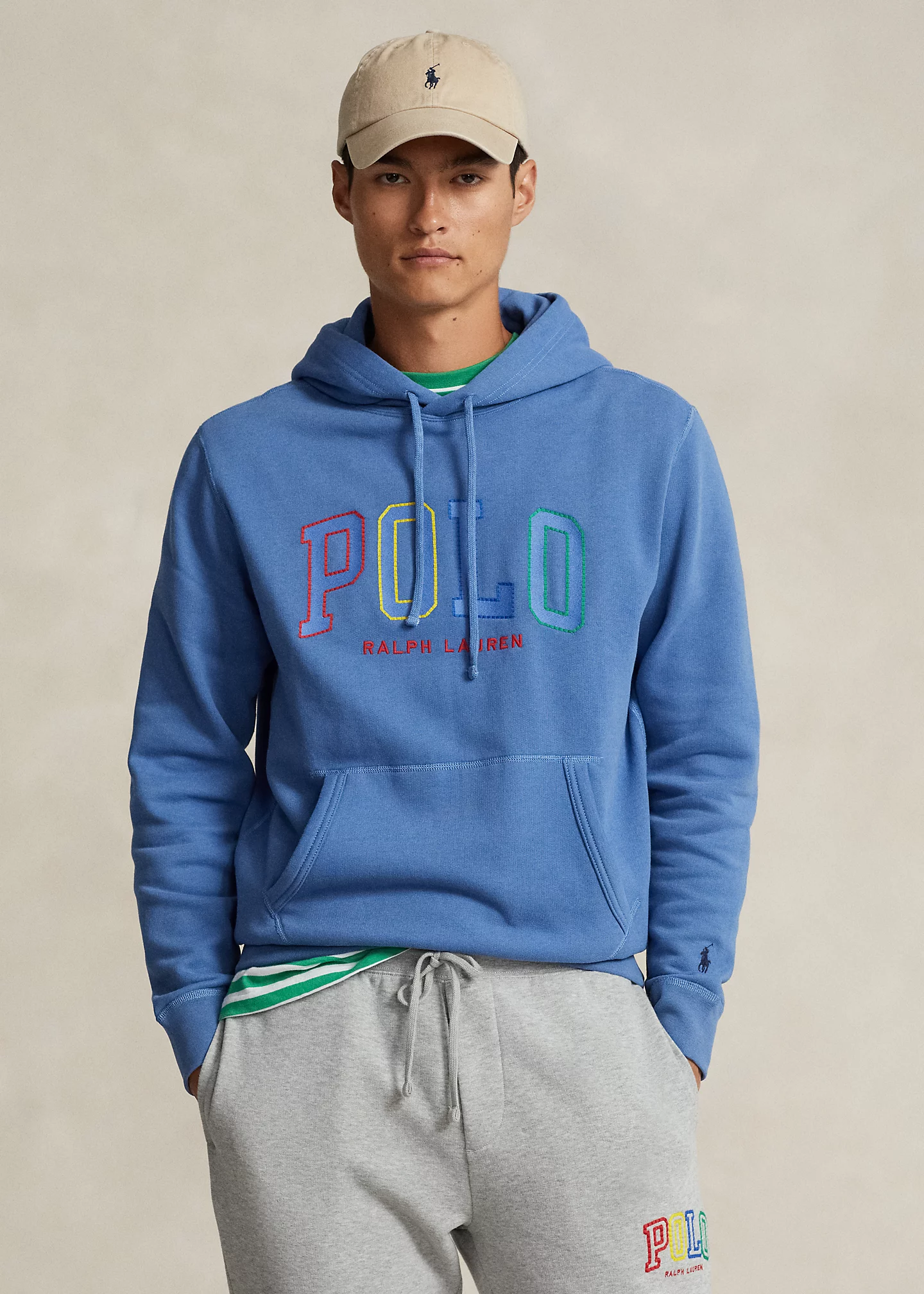 The RL Fleece Logo Hoodie