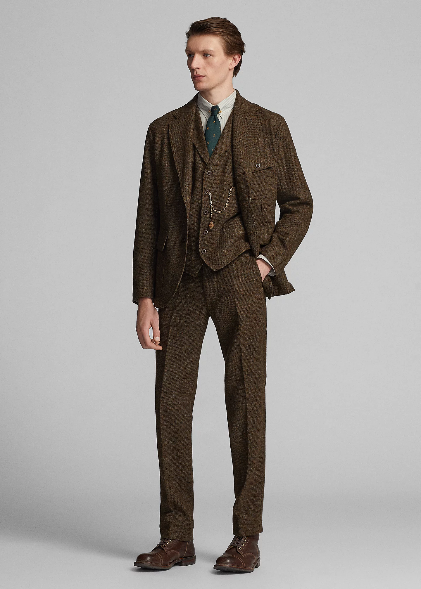 Slim Fit Striped Woven Shirt