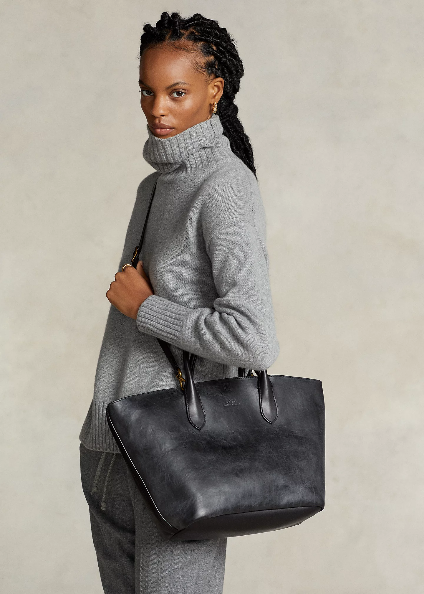 Leather Medium Bellport Tote