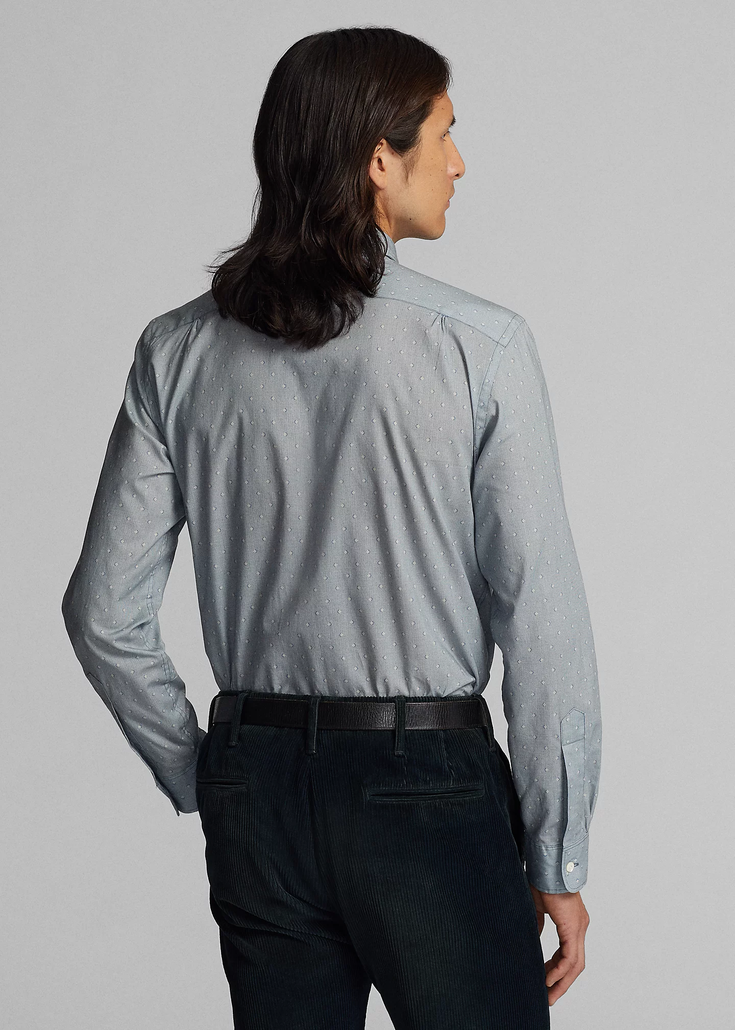 Slim Fit Print Woven Shirt