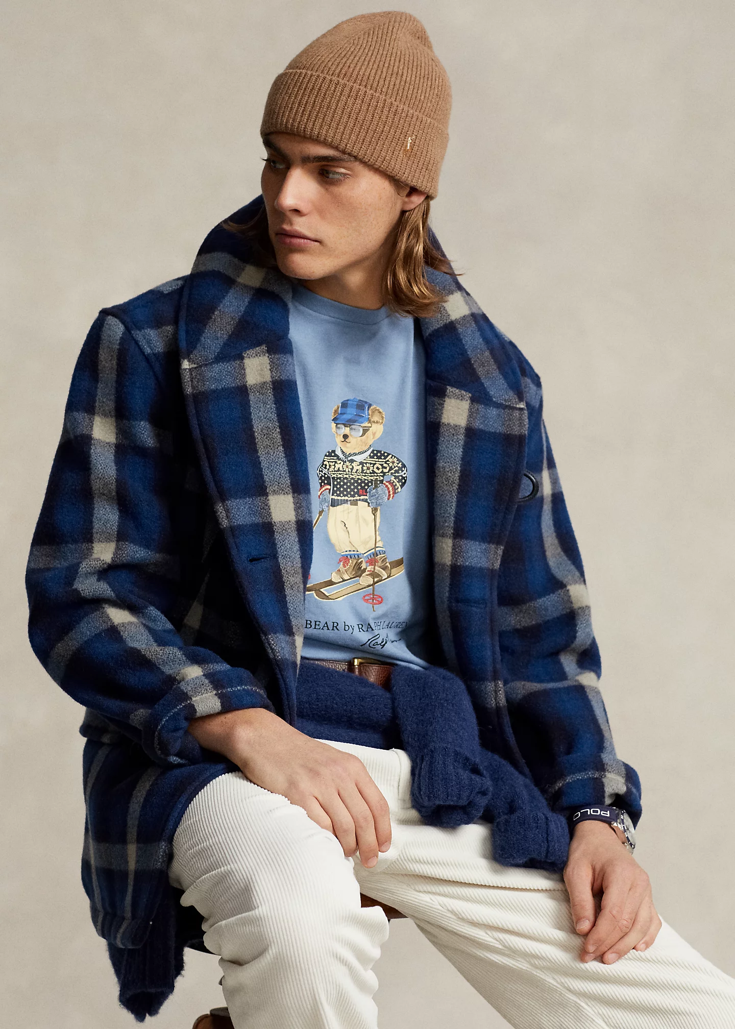 Classic Fit Polo Bear Jersey T-Shirt