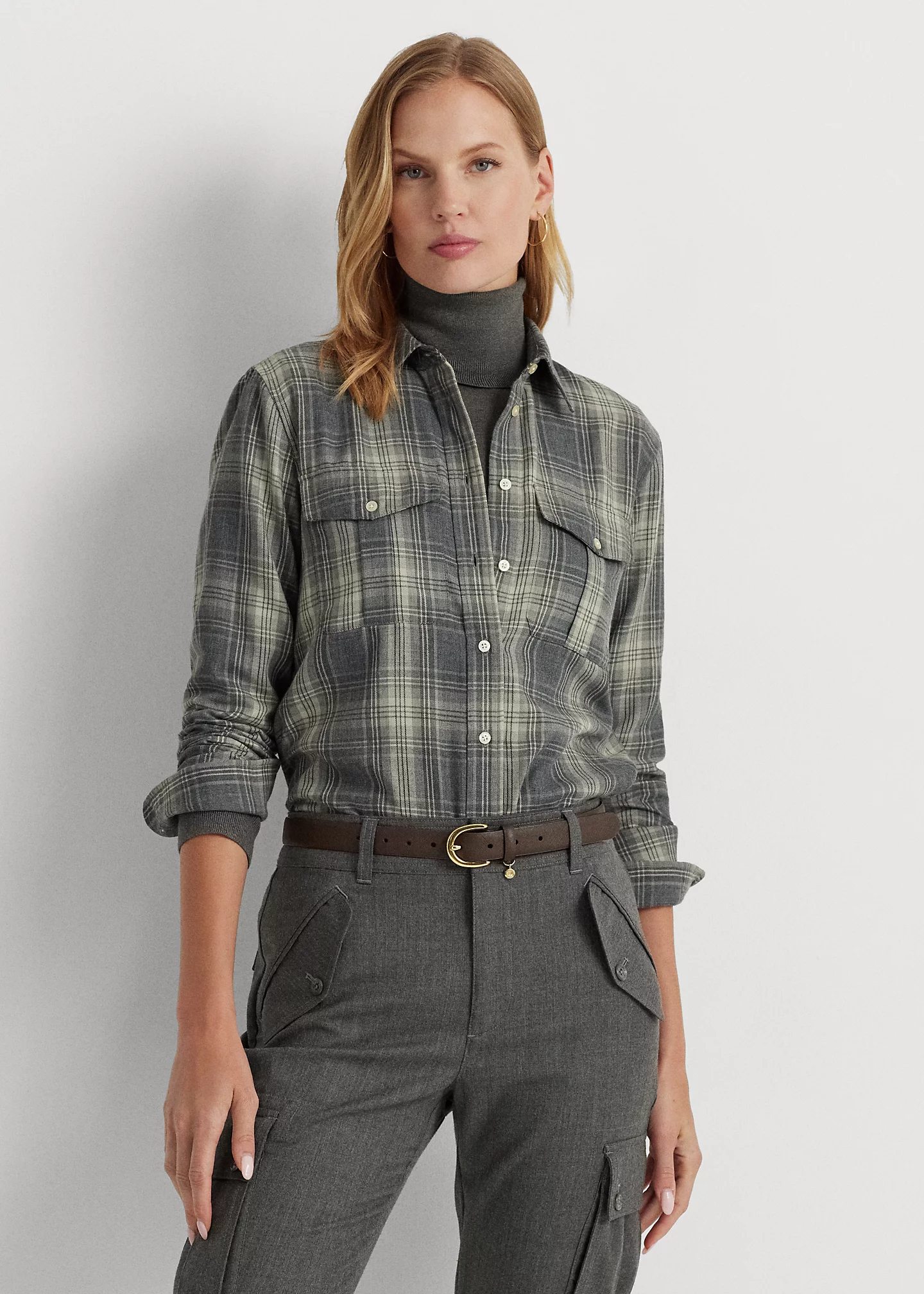 Plaid Twill Shirt