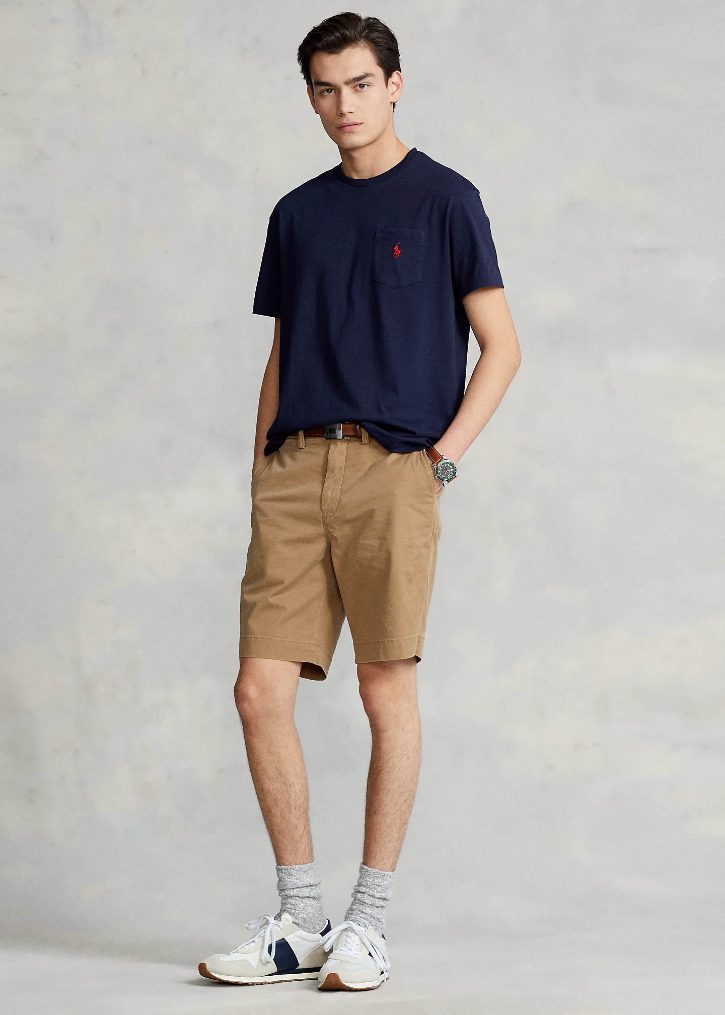 9-Inch Stretch Classic Fit Chino Short