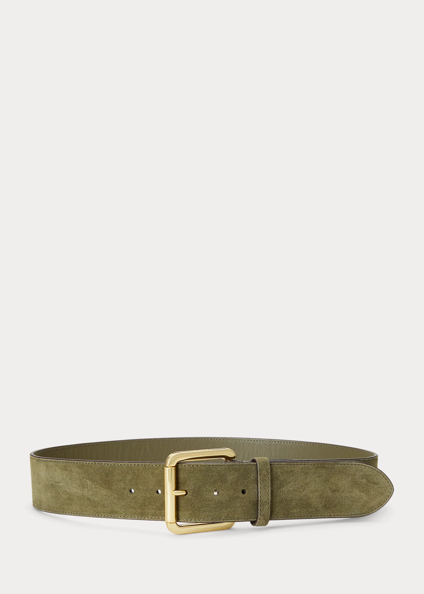 Suede Wide Belt