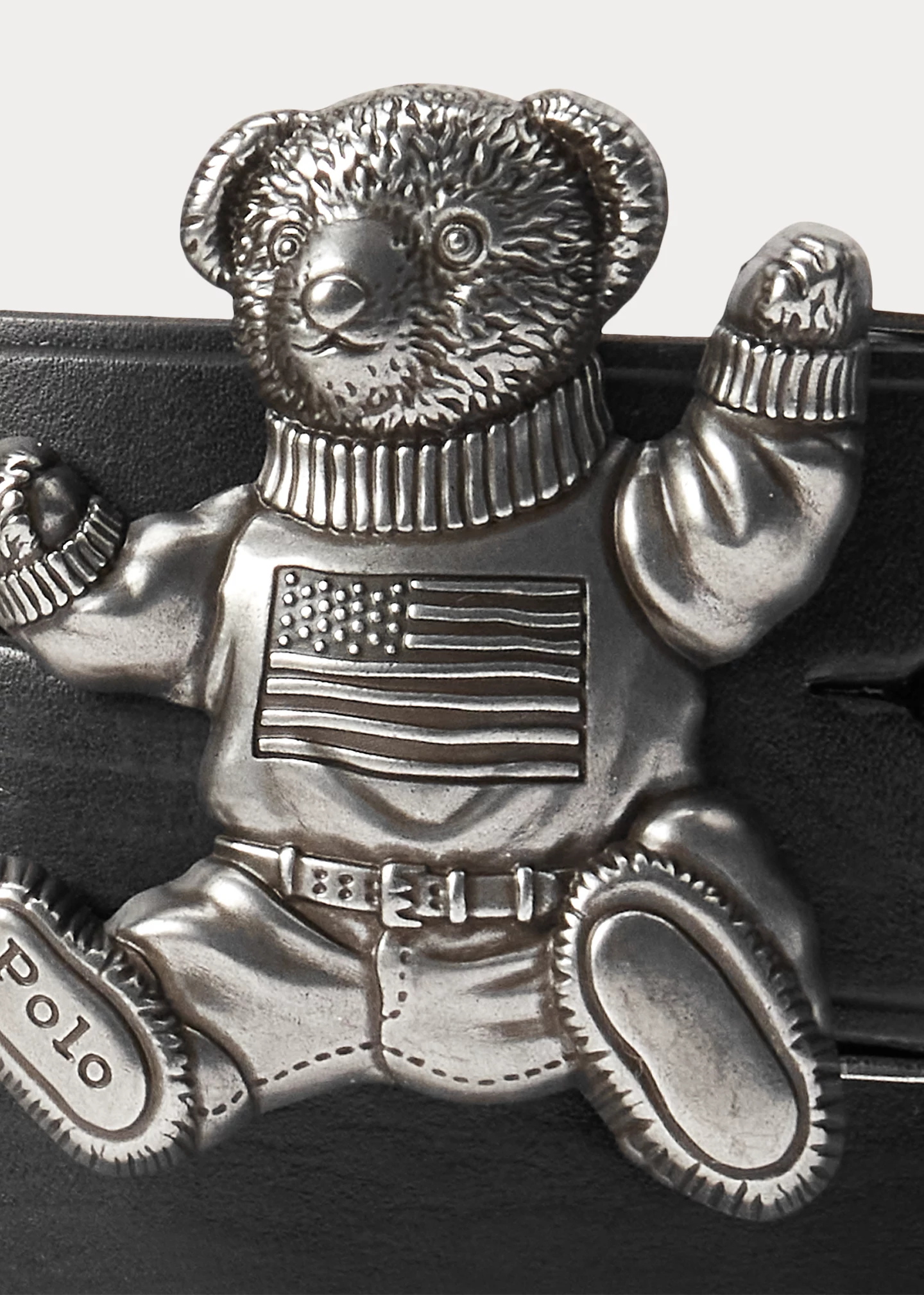 Polo Bear Leather Belt