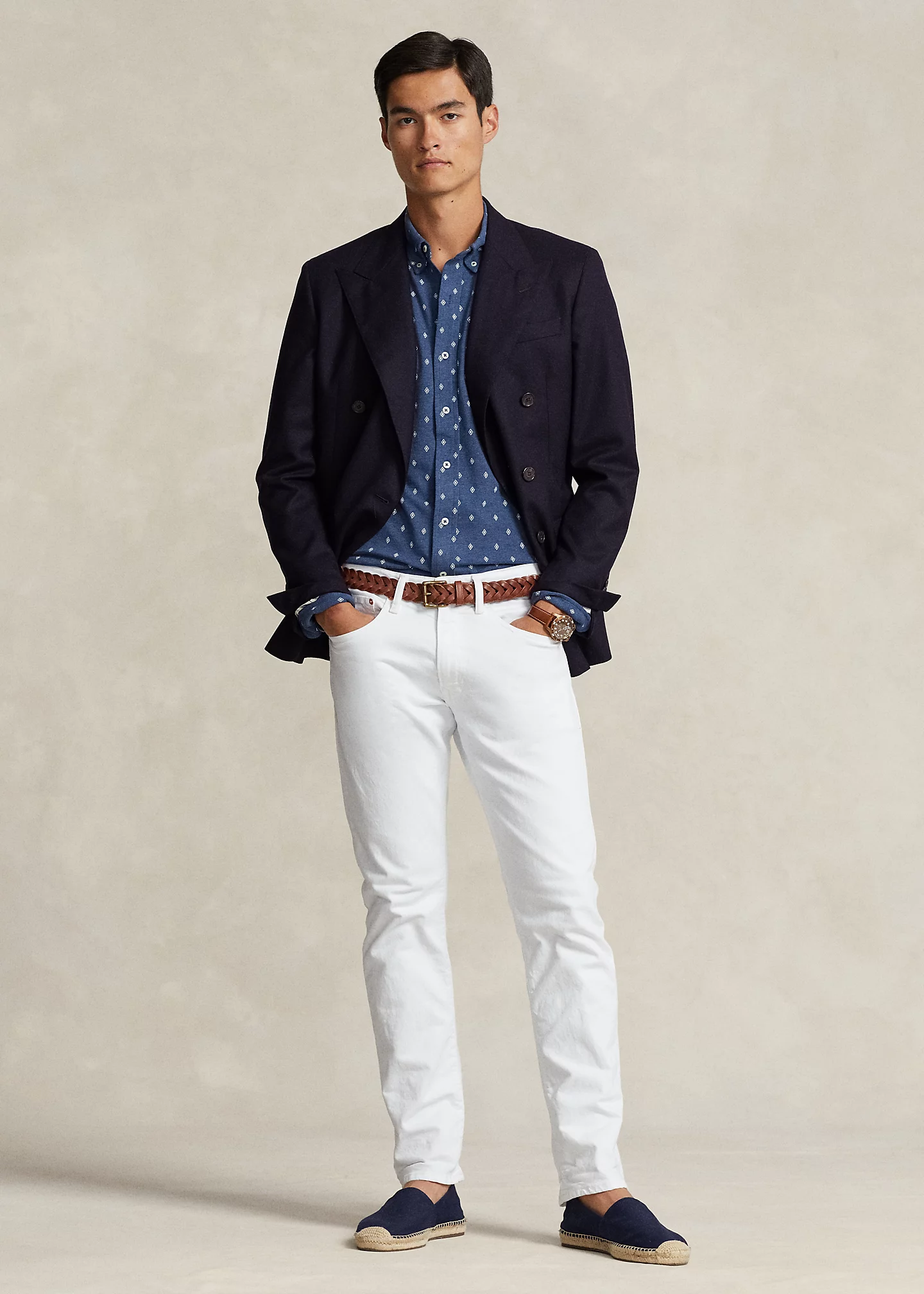 Print Featherweight Mesh Shirt