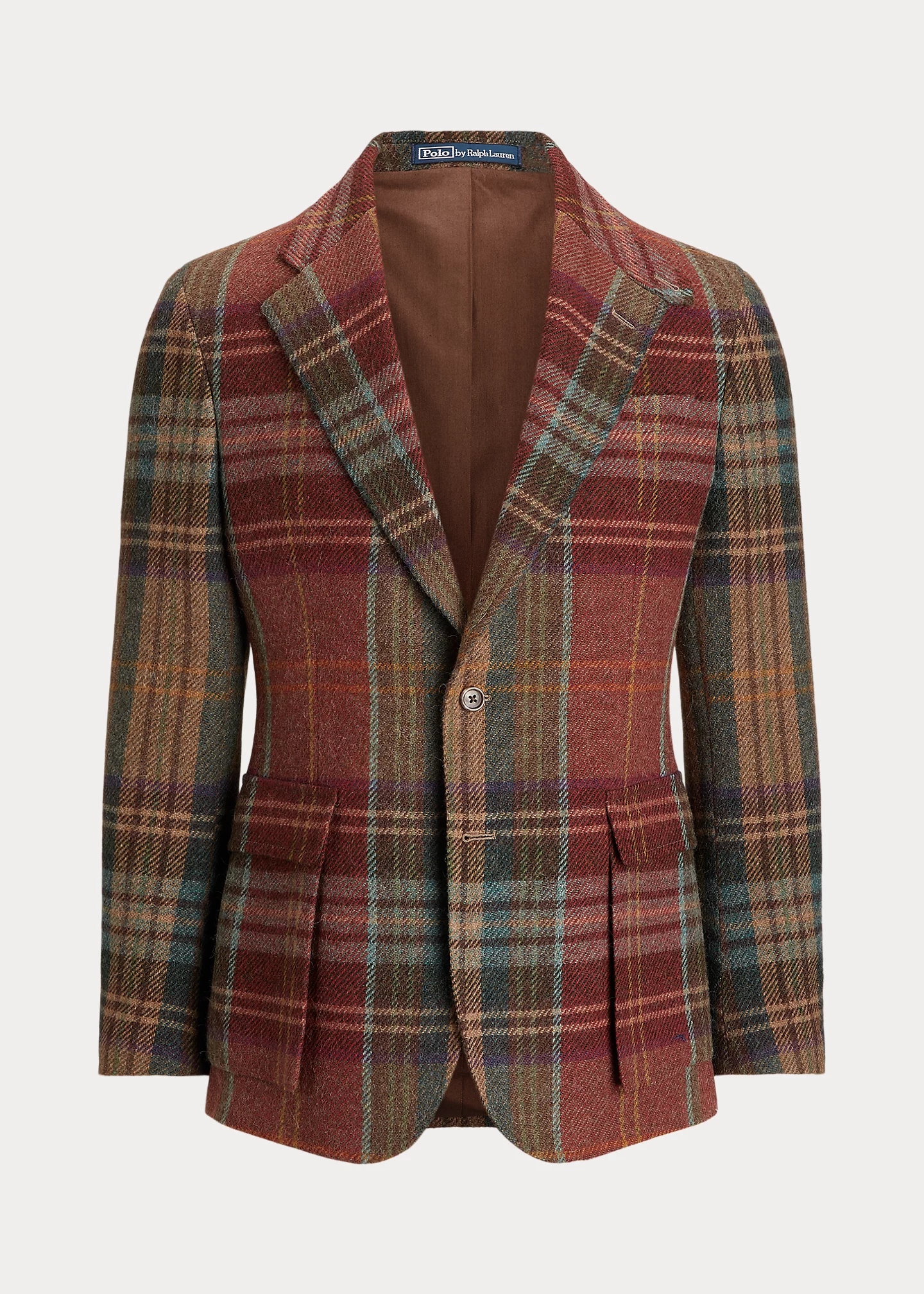 The RL67 Plaid Wool Tweed Jacket